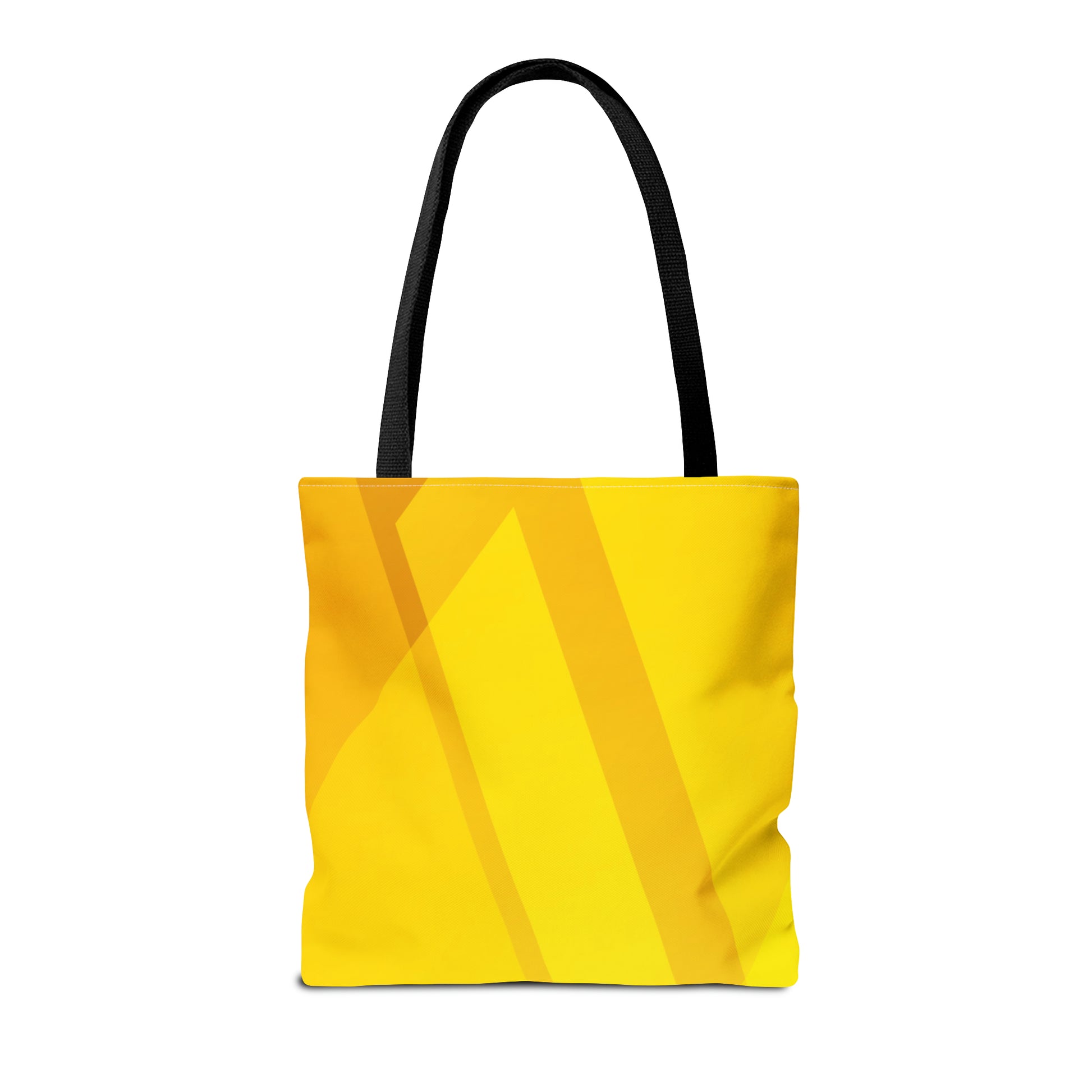 Golden Yellow Abstract Spring Tote - Vibrant Stylish and Perfect for the Season - Misfit Marketing Design Studios