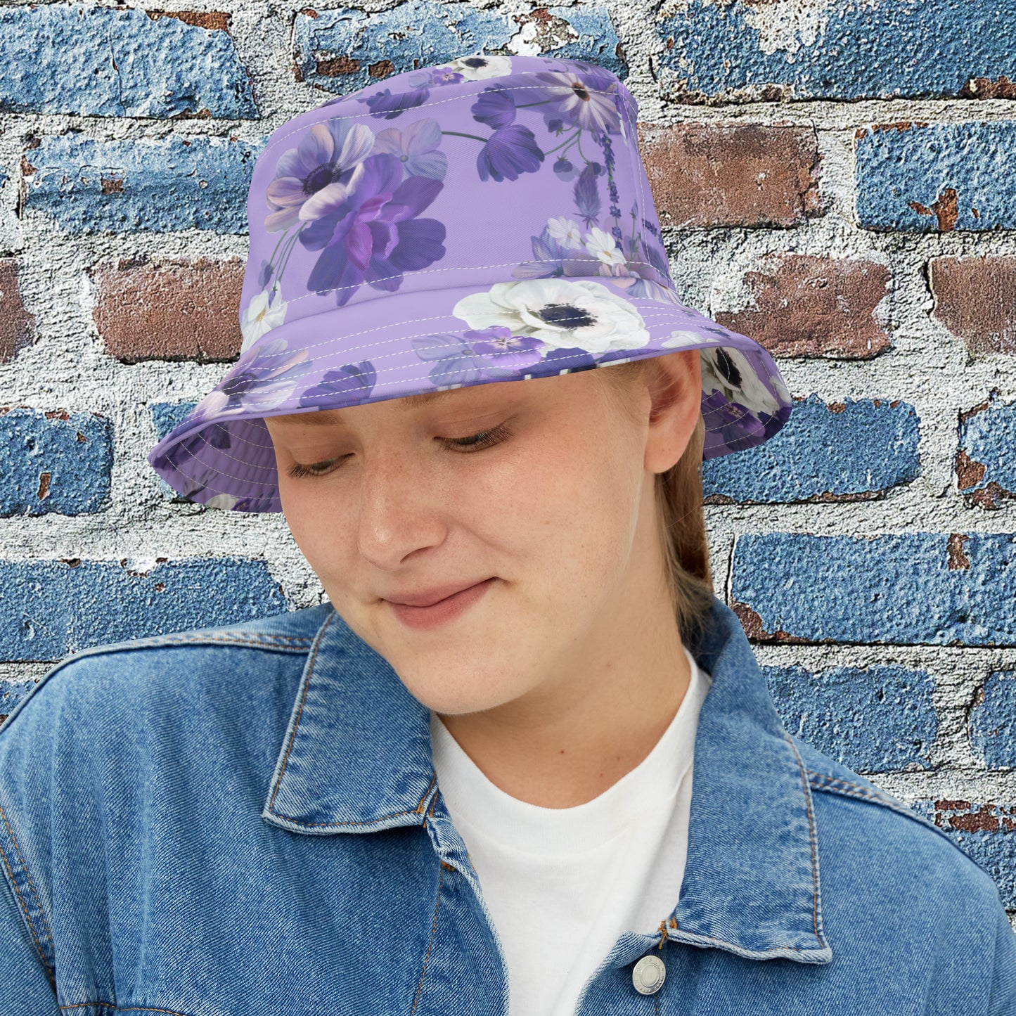 Lilac Summer Fashion Bucket Hat - Must-Have Accessory for Your Summer Wardrobe - Misfit Marketing Design Studios