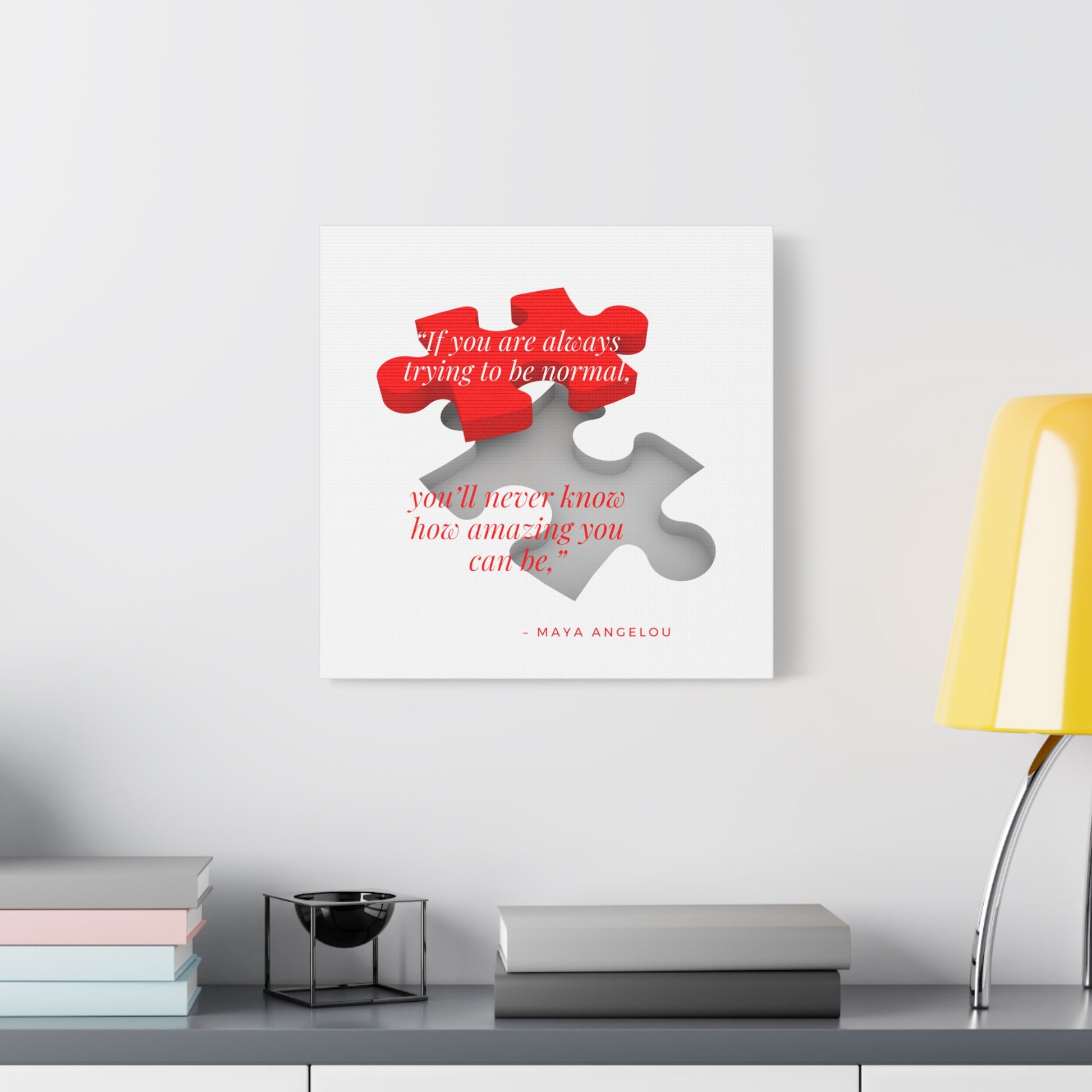 Matte Stretched Quote Canvas - Misfit Marketing Design Studios