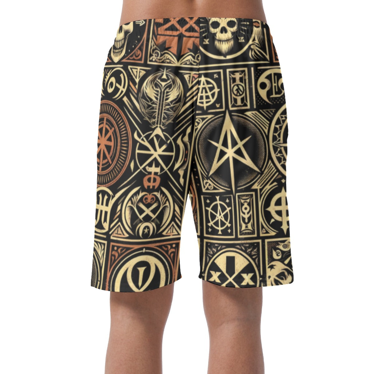 Rebel Summer Mens Shorts - Fashion Rebellion - Misfit Marketing Design Studios