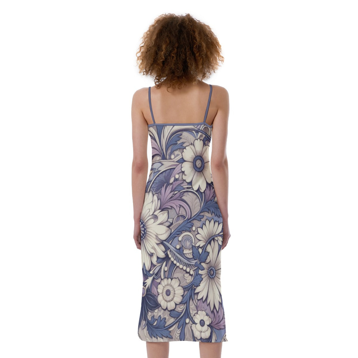 Women's Lavender Floral Cami Dress