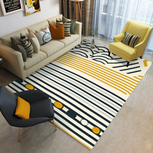 Modern Abstract Foldable Rectangular Floor Mat