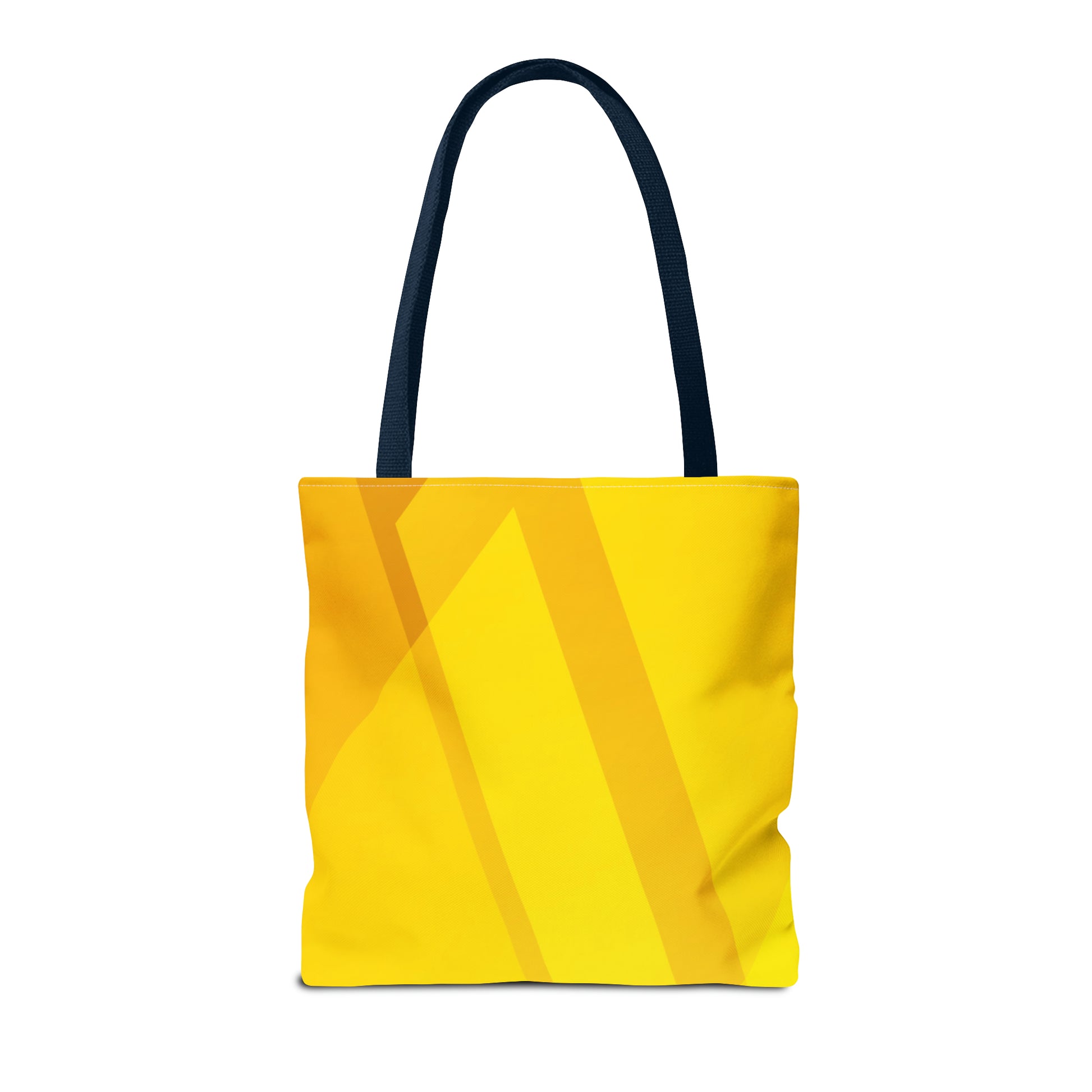 Golden Yellow Abstract Spring Tote - Vibrant Stylish and Perfect for the Season - Misfit Marketing Design Studios