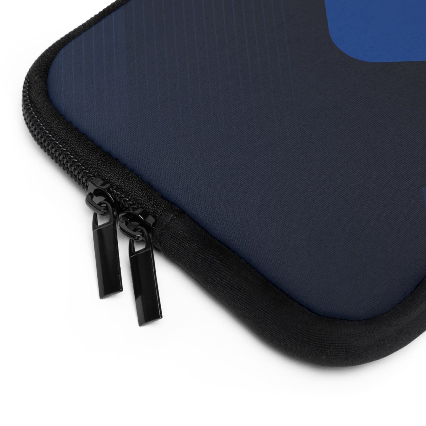 Abstract Dark Blue Laptop Sleeve - Protective and Stylish - Misfit Marketing Design Studios