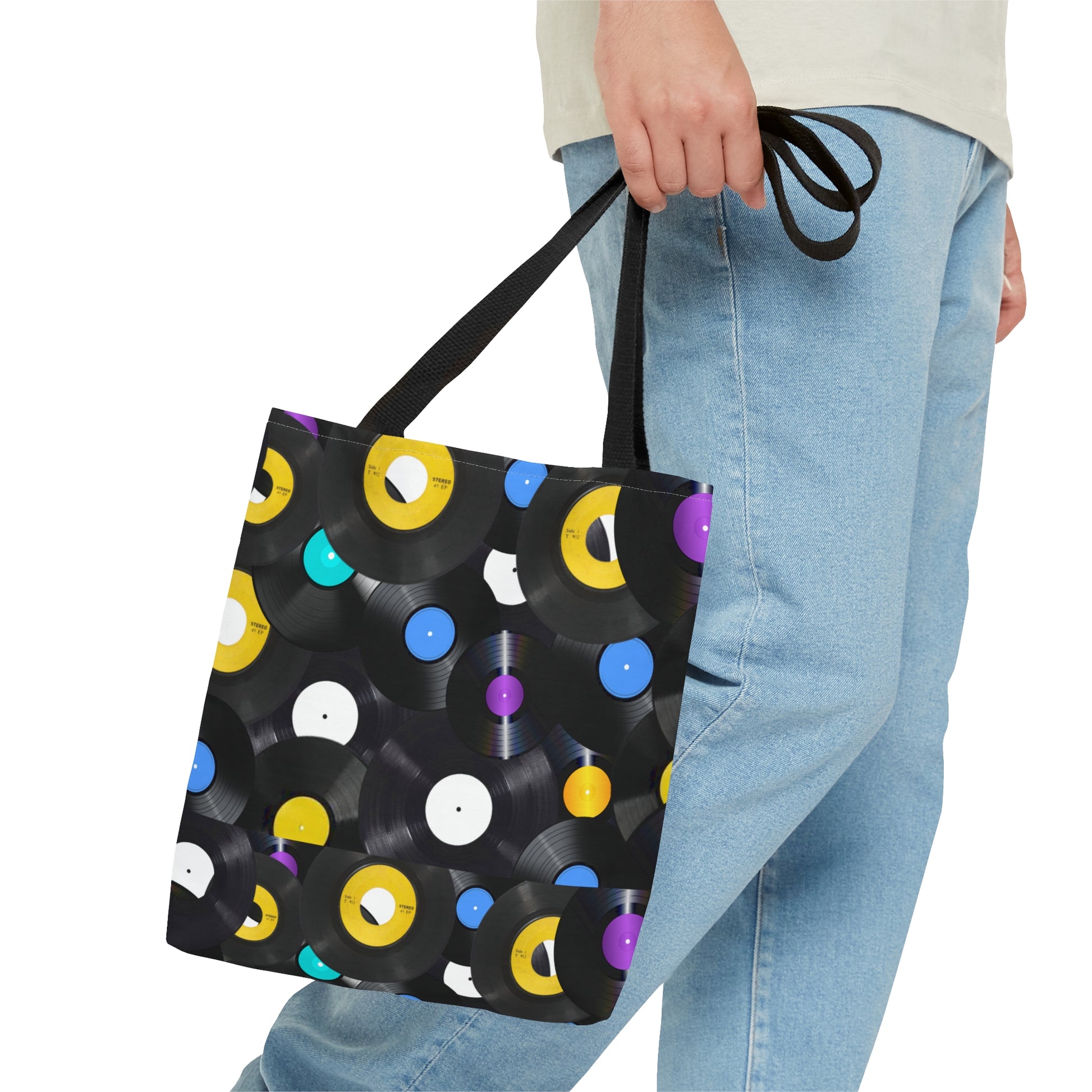 Vinyl Records Tote bag - Misfit Marketing Designs