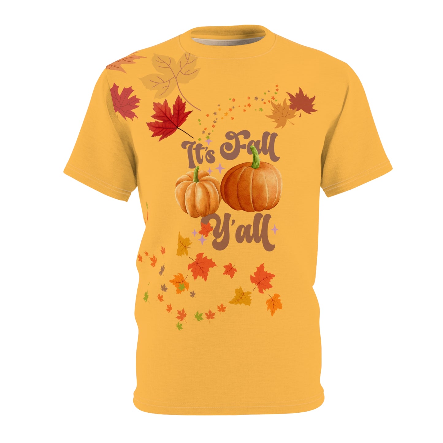 It's Fall Ya'll Pastel Orange T Shirt - Misfit Marketing Designs