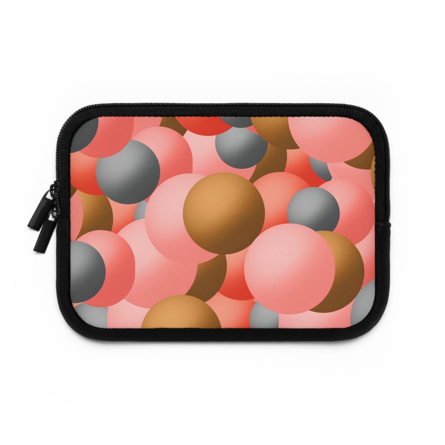 Peach Spheres Laptop Sleeve - Soft  Stylish Protection for Your Device - Misfit Marketing Design Studios