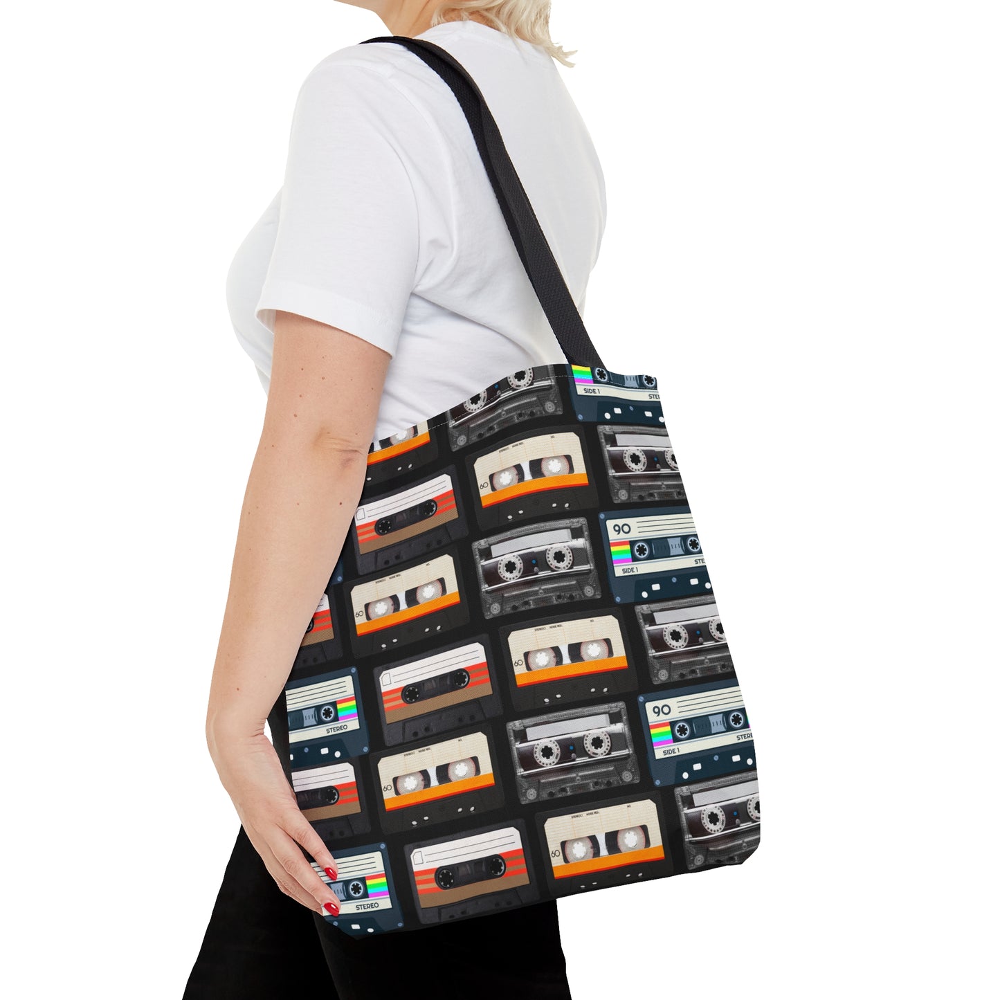 Audio Cassettes Tote Bag - Misfit Marketing Designs