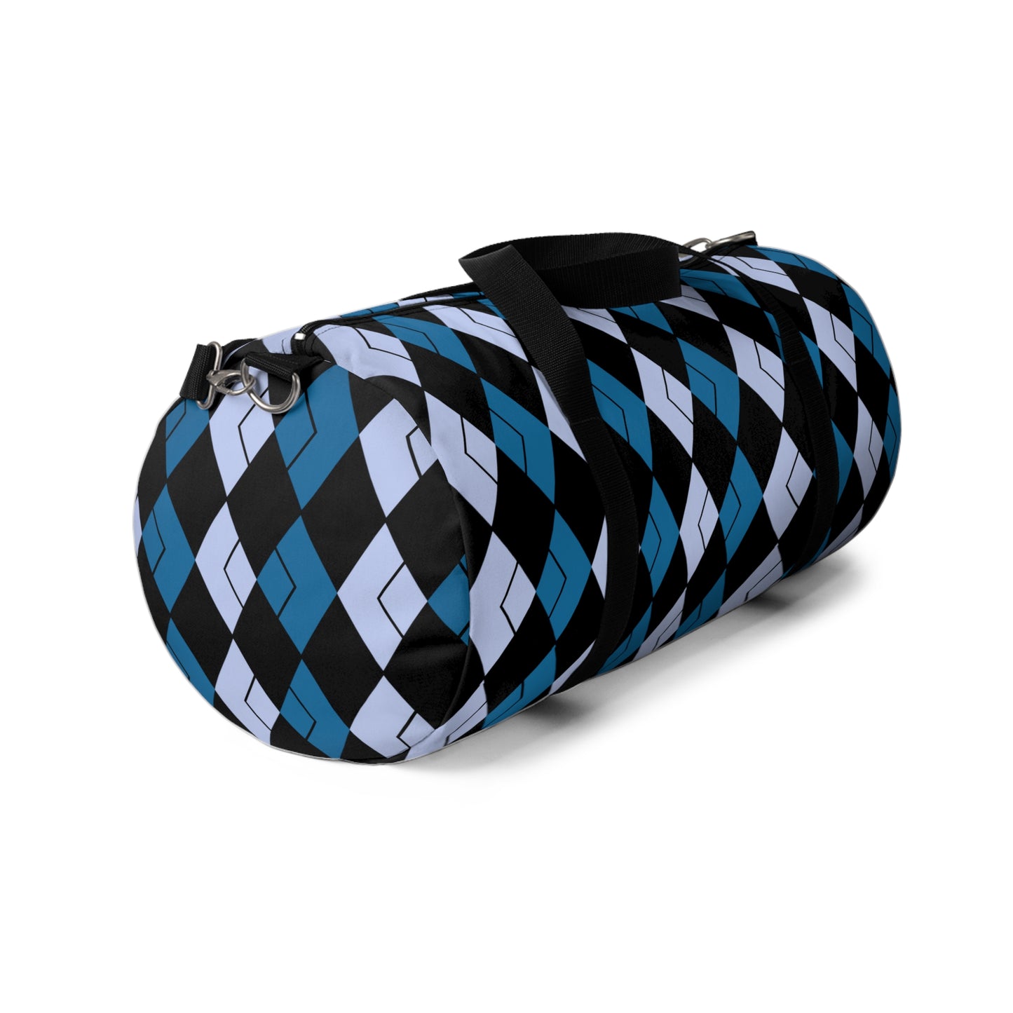 Teal Argyle Duffel Bag - Perfect for Travel and Adventure - Misfit Marketing Design Studios