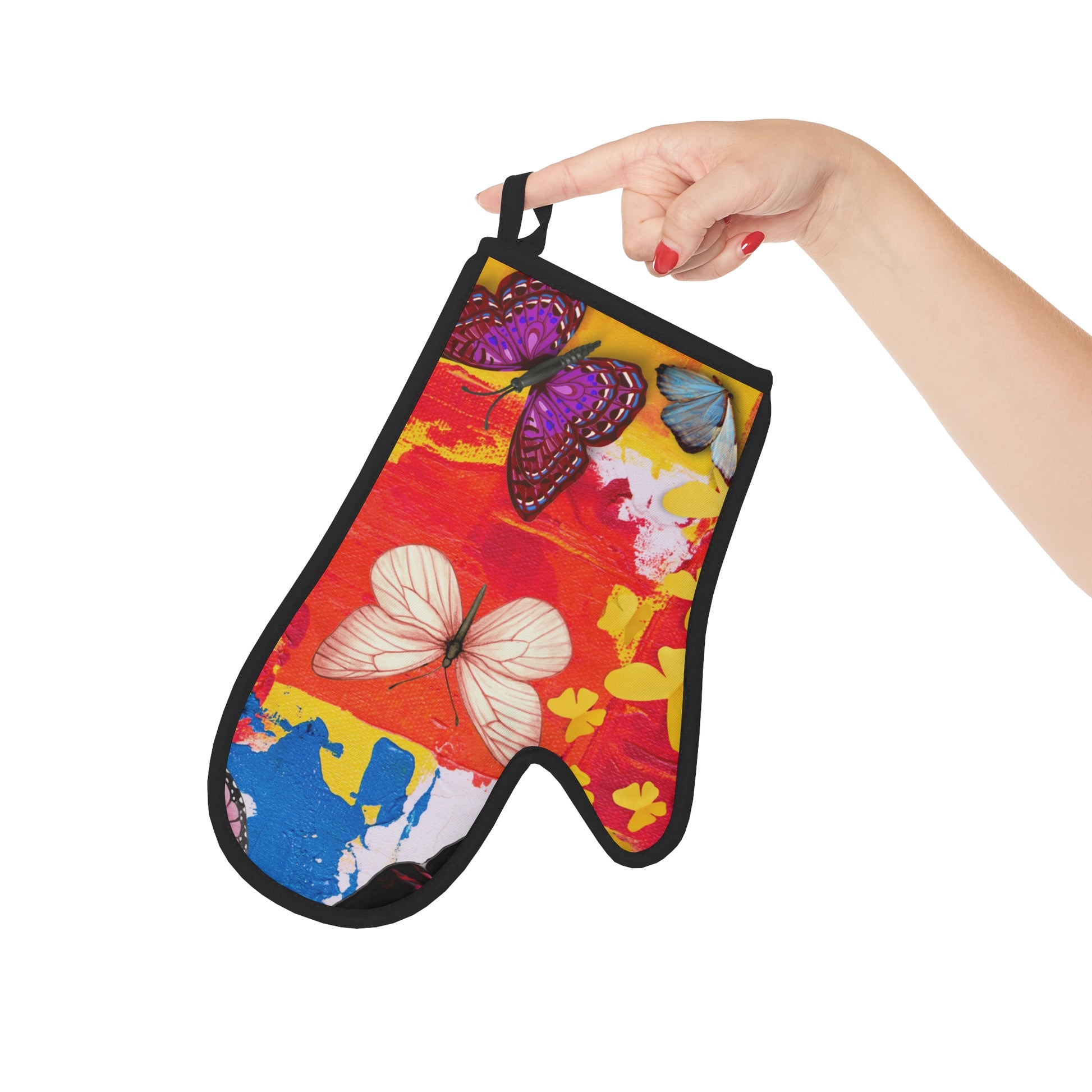 Butterflies and Sunshine Oven Glove - Misfit Marketing Design Studios