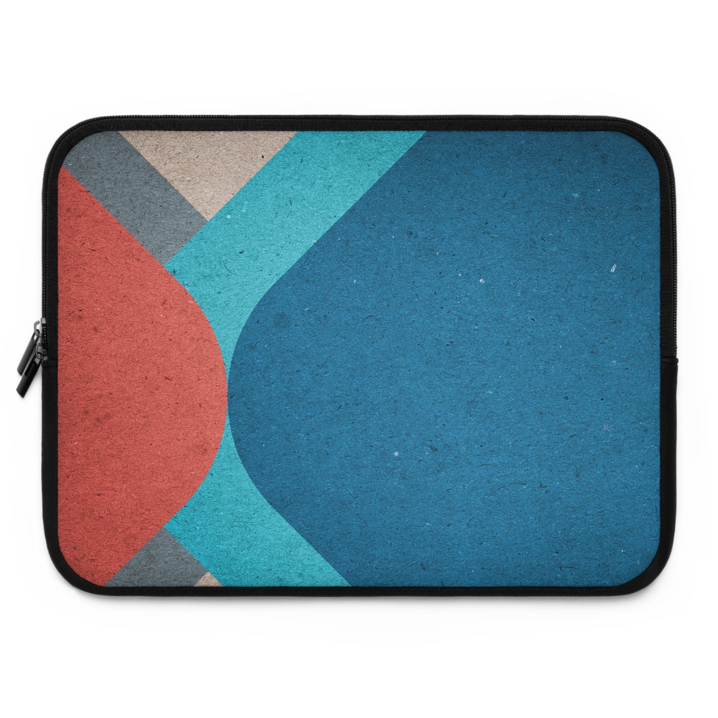 Retro Abstract Laptop Sleeve - Stylish and Protective for Travel or Work - Misfit Marketing Design Studios