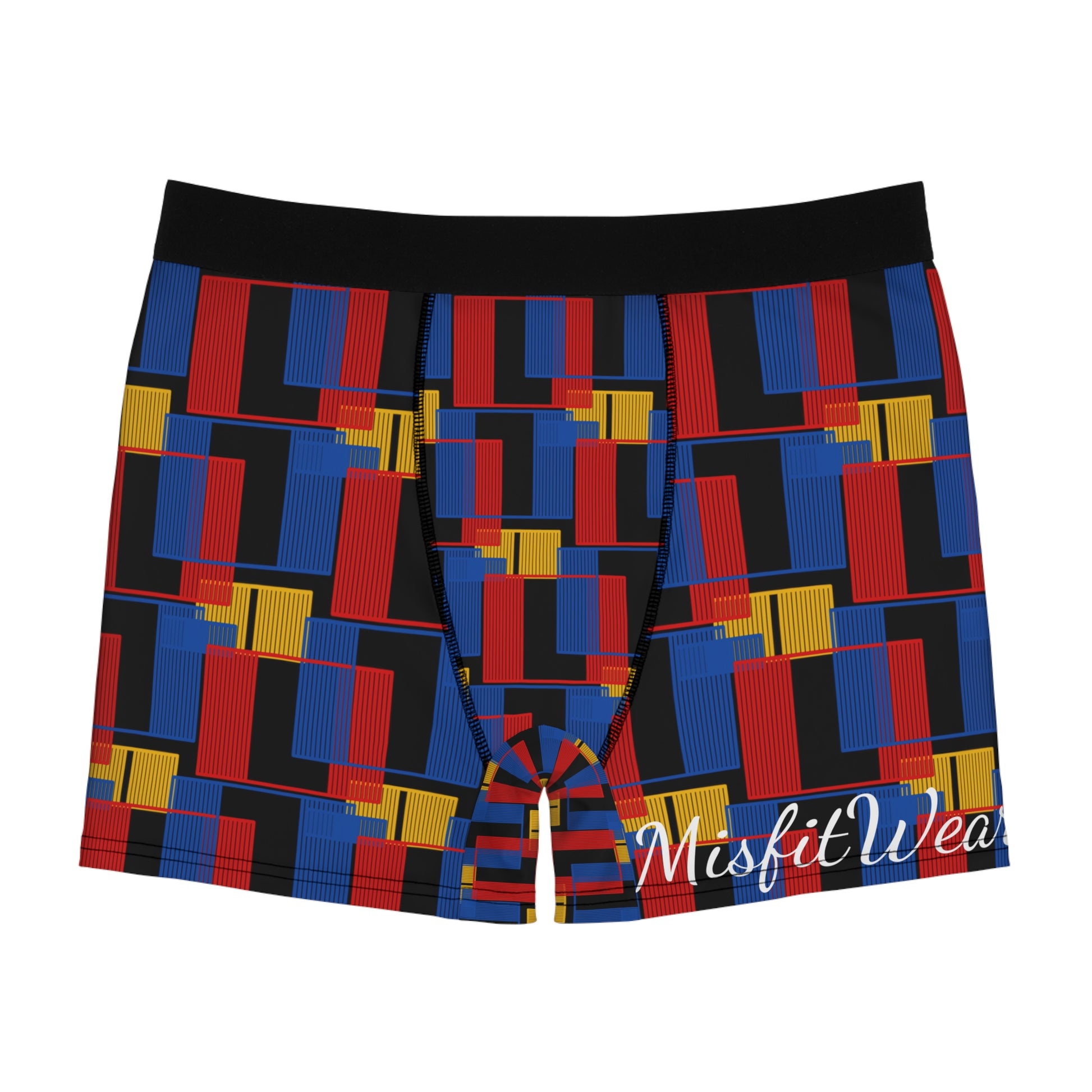 Mens MisfitWear Color-scape Boxer Briefs - Comfortable and Stylish Underwear for Everyday Wear - Misfit Marketing Design Studios