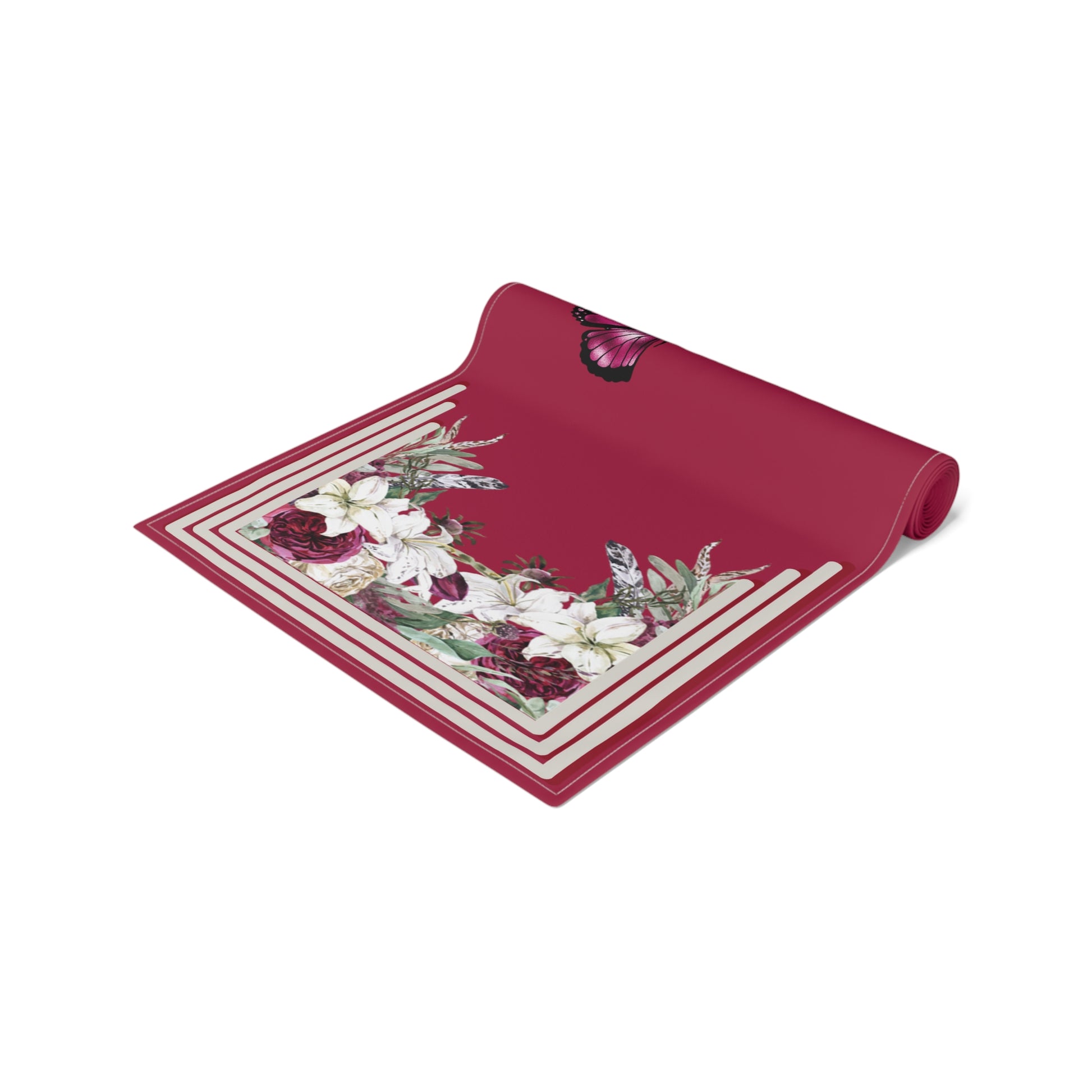 Beautiful Berry Bouquet Table Runner - Perfect for Any Occasion - Misfit Marketing Design Studios