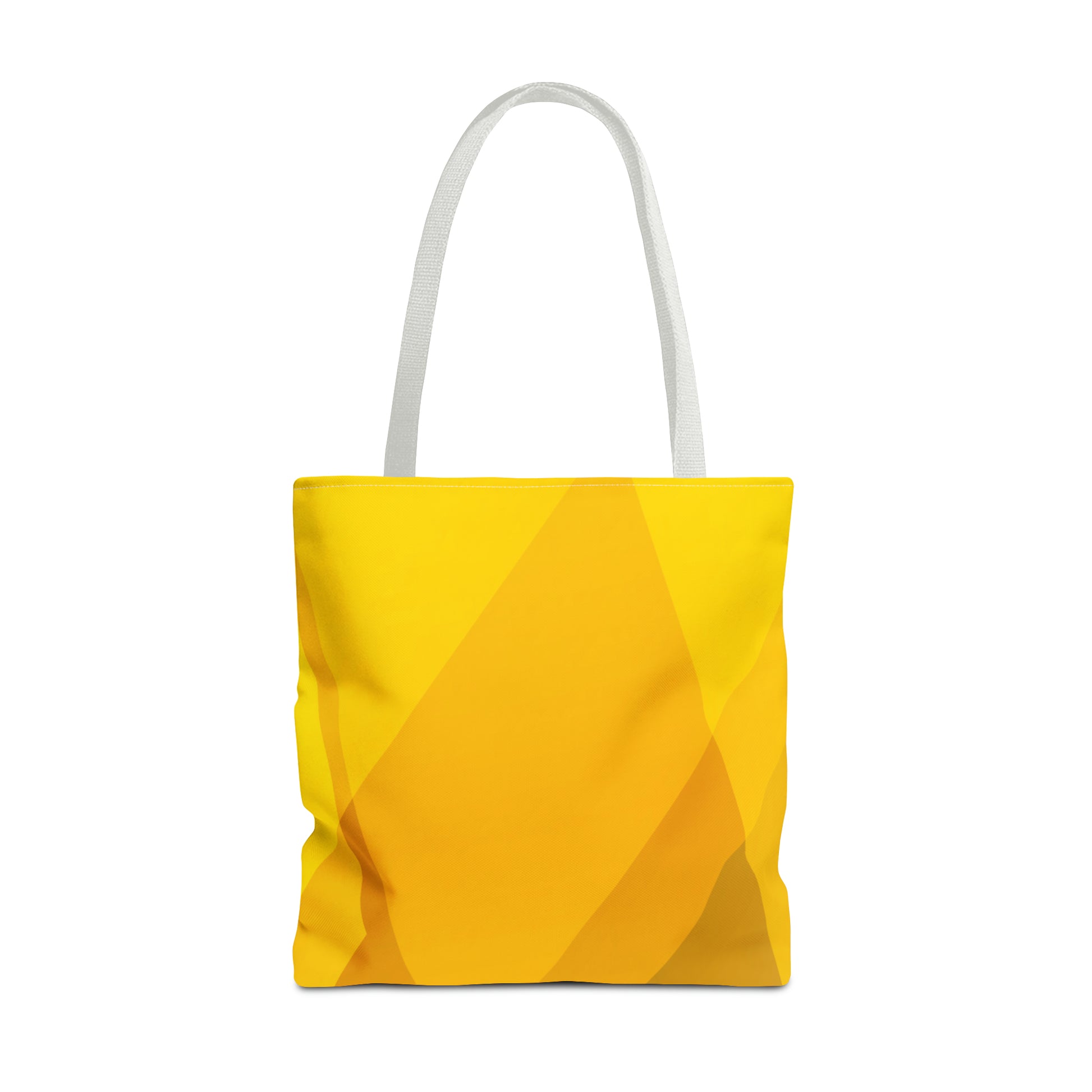 Golden Yellow Abstract Spring Tote - Vibrant Stylish and Perfect for the Season - Misfit Marketing Design Studios