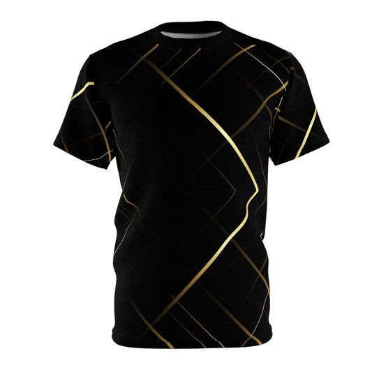 Men's Gold Beams T-Shirt - Misfit Marketing Designs