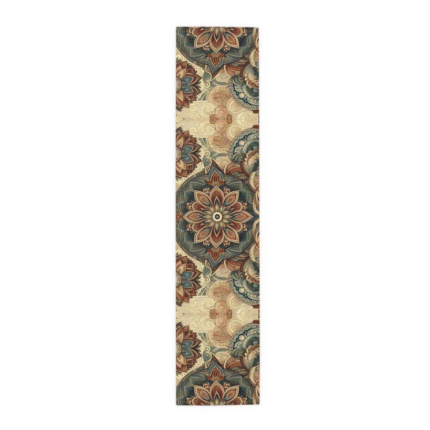 Cafe Beige Floral Table Runner