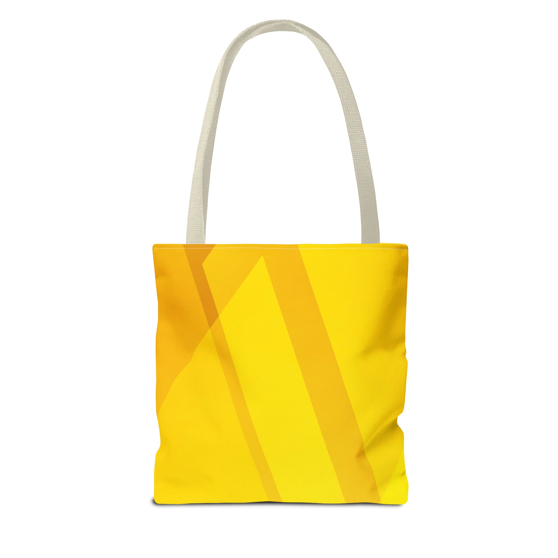 Golden Yellow Abstract Spring Tote - Vibrant Stylish and Perfect for the Season - Misfit Marketing Design Studios