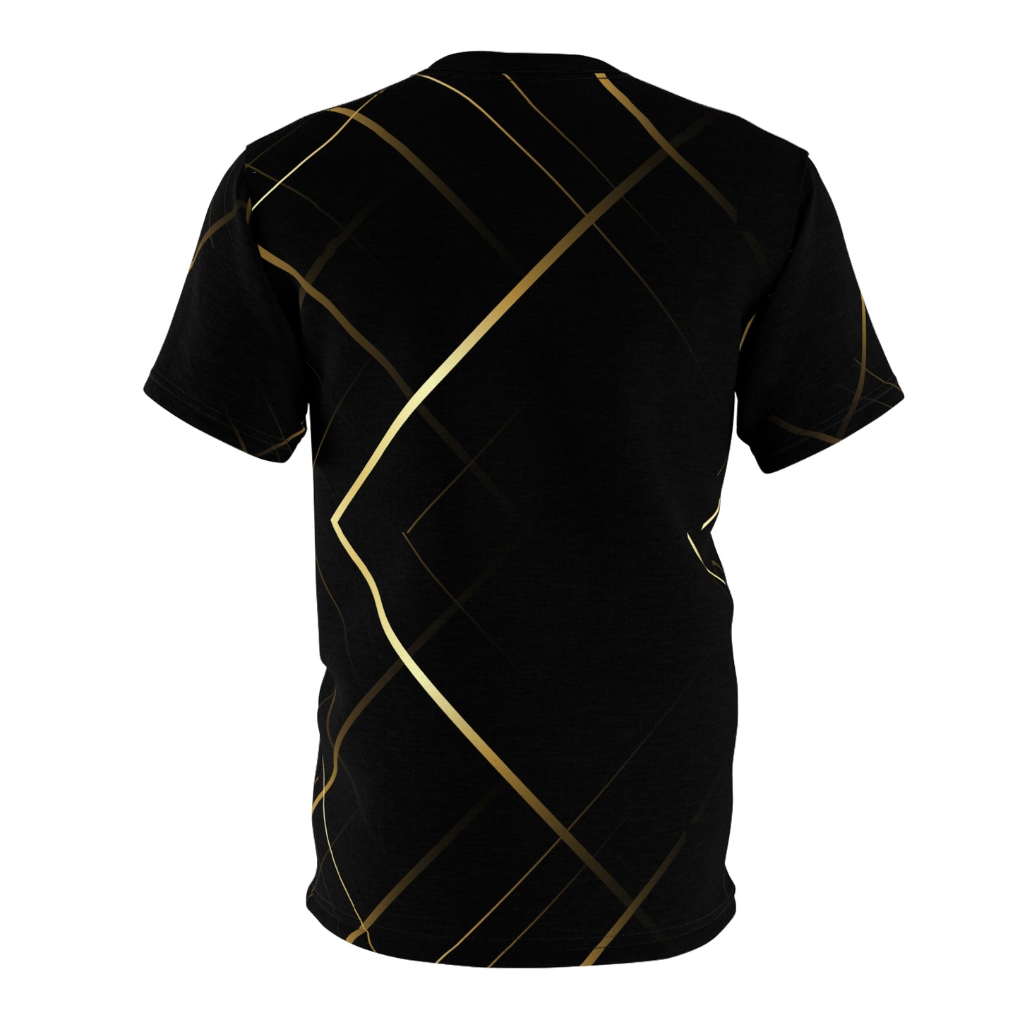 Men's Gold Beams T-Shirt - Misfit Marketing Designs