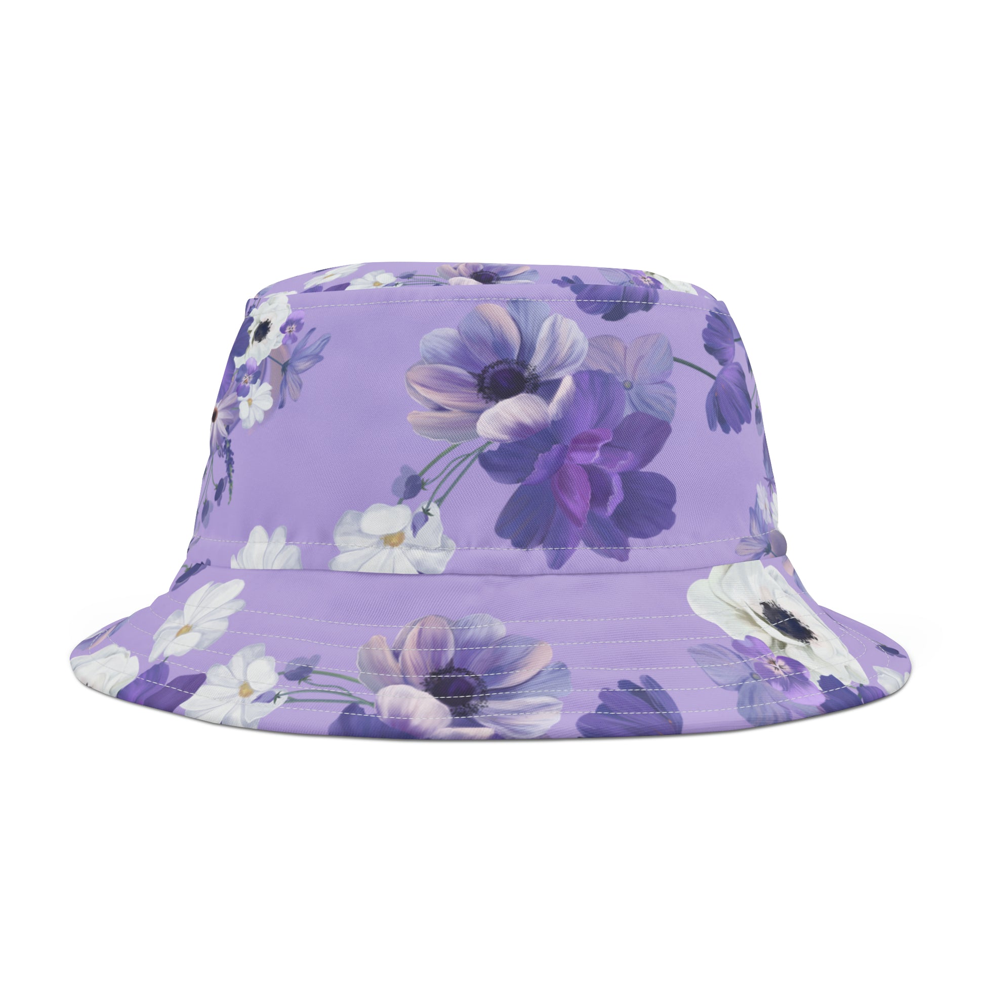 Lilac Summer Fashion Bucket Hat - Must-Have Accessory for Your Summer Wardrobe - Misfit Marketing Design Studios