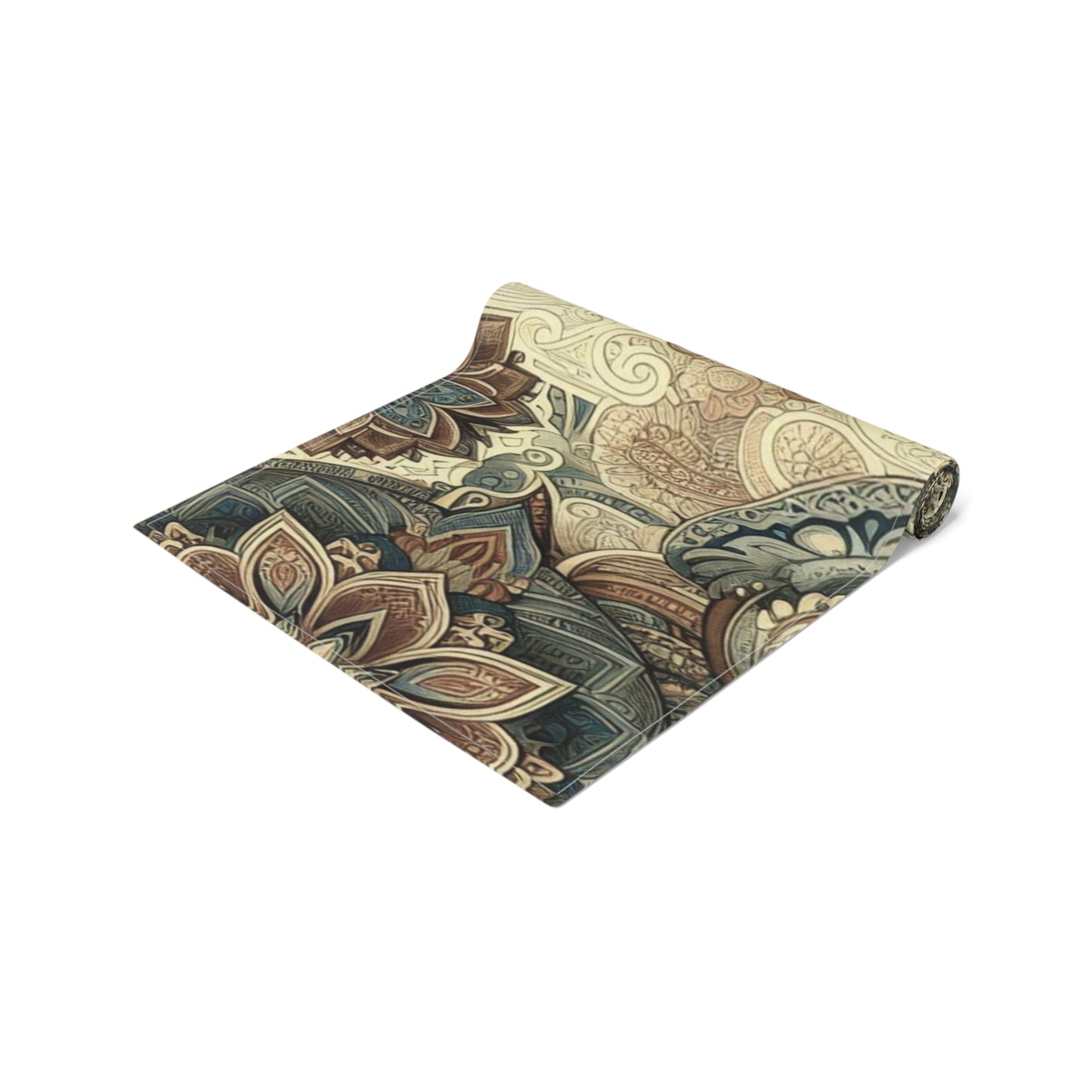 Cafe Beige Floral Table Runner