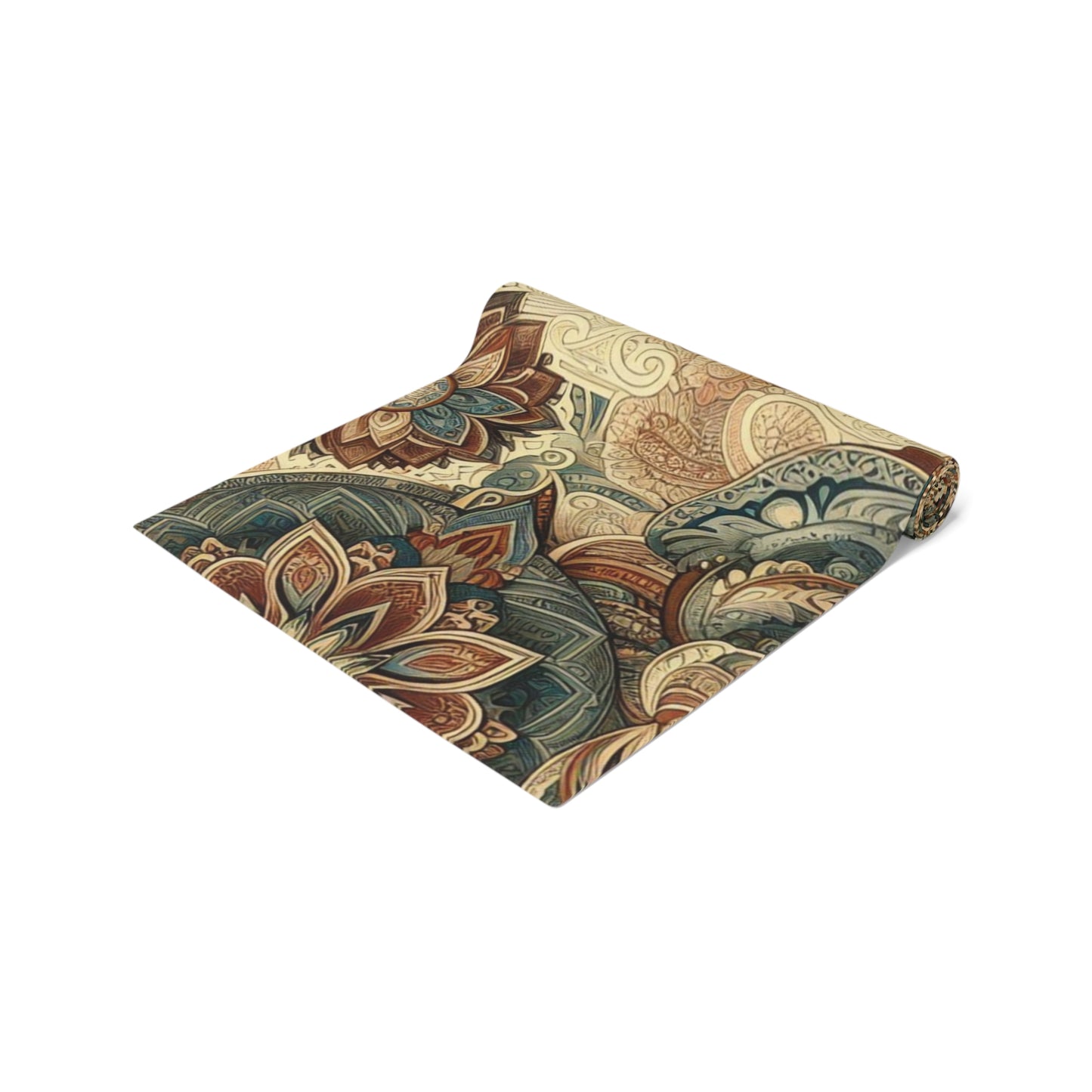 Cafe Beige Floral Table Runner