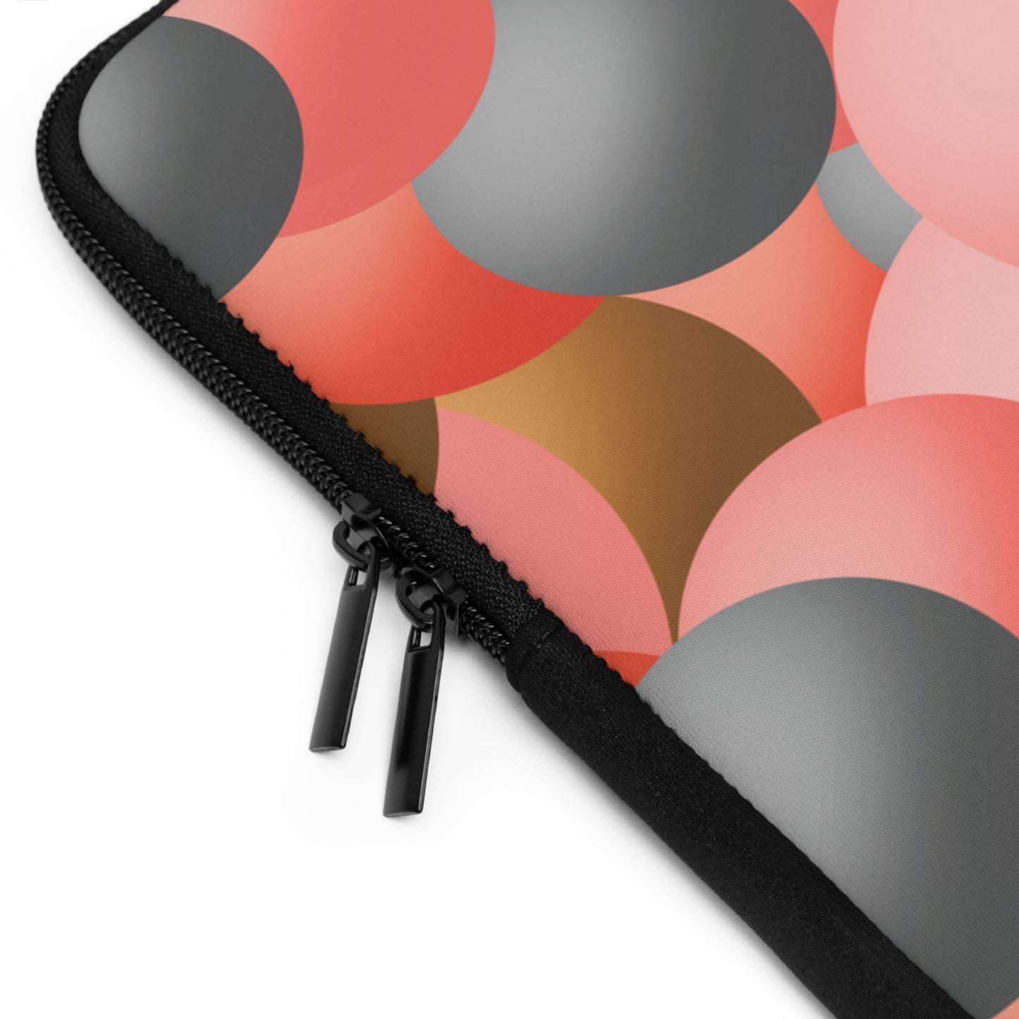 Peach Spheres Laptop Sleeve - Soft  Stylish Protection for Your Device - Misfit Marketing Design Studios