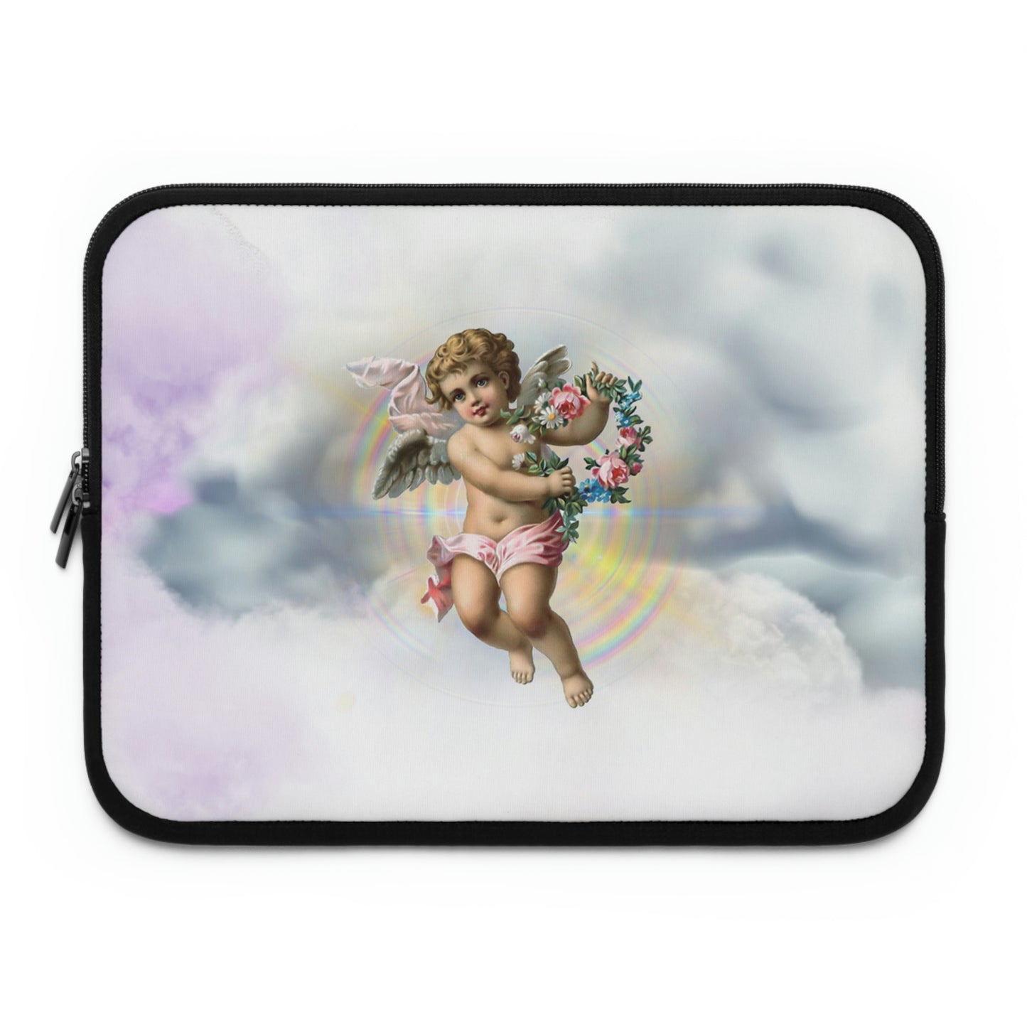 Cherub Cloud Laptop Sleeve - Misfit Marketing Designs