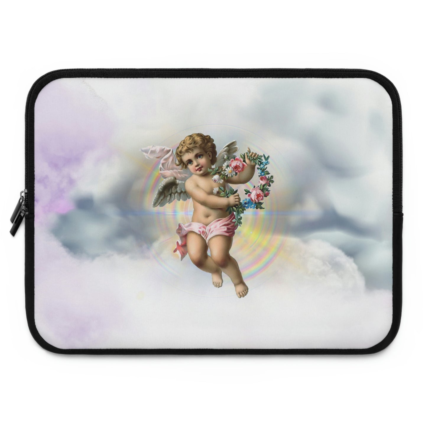 Cherub Cloud Laptop Sleeve - Misfit Marketing Designs