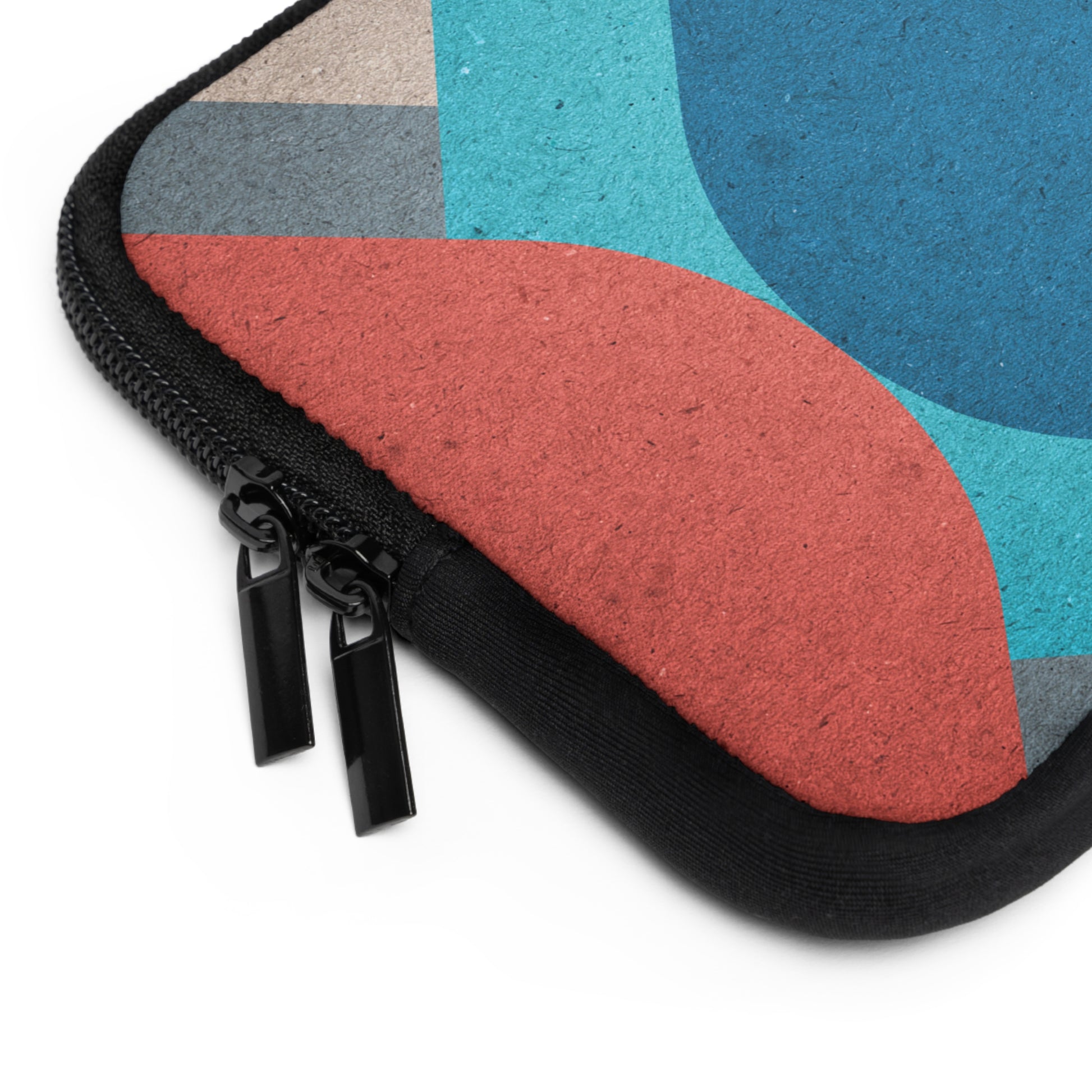 Retro Abstract Laptop Sleeve - Stylish and Protective for Travel or Work - Misfit Marketing Design Studios