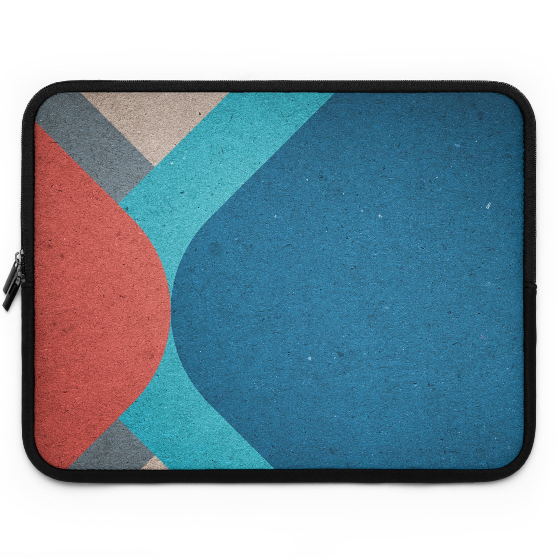 Retro Abstract Laptop Sleeve - Stylish and Protective for Travel or Work - Misfit Marketing Design Studios