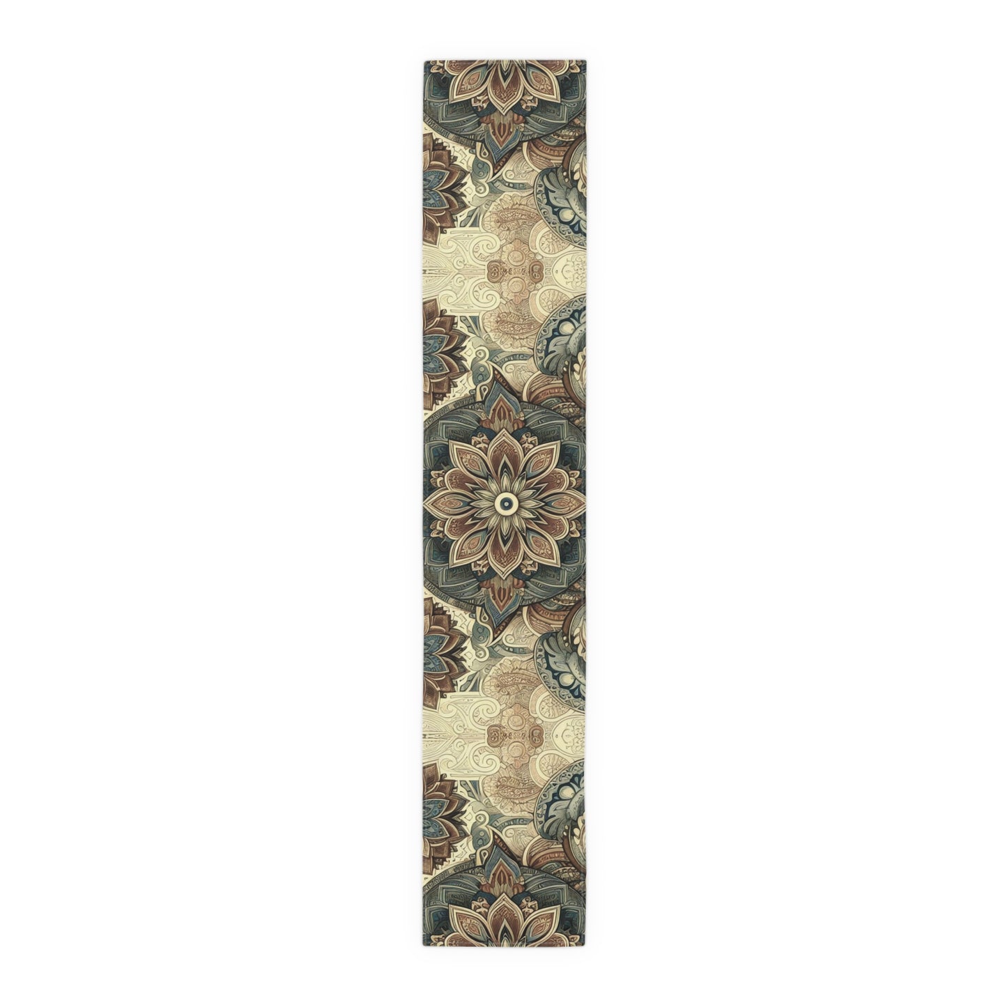 Cafe Beige Floral Table Runner