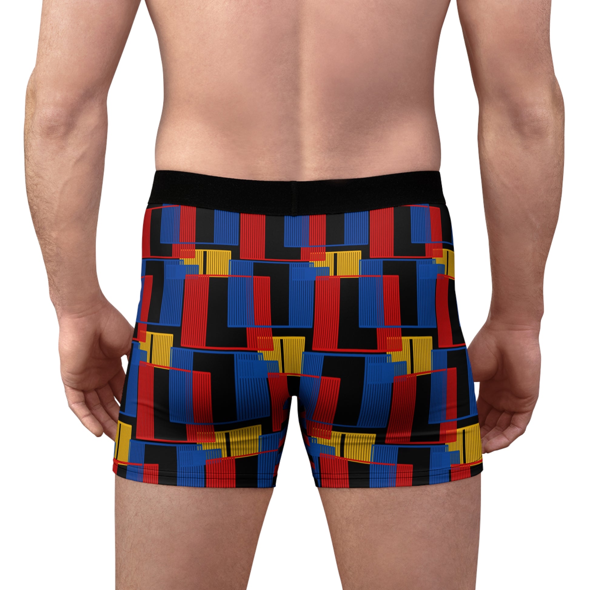 Mens MisfitWear Color-scape Boxer Briefs - Comfortable and Stylish Underwear for Everyday Wear - Misfit Marketing Design Studios