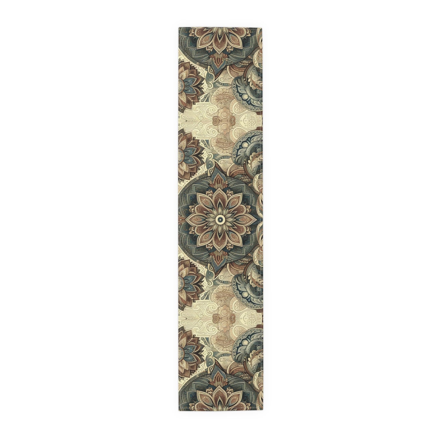 Cafe Beige Floral Table Runner