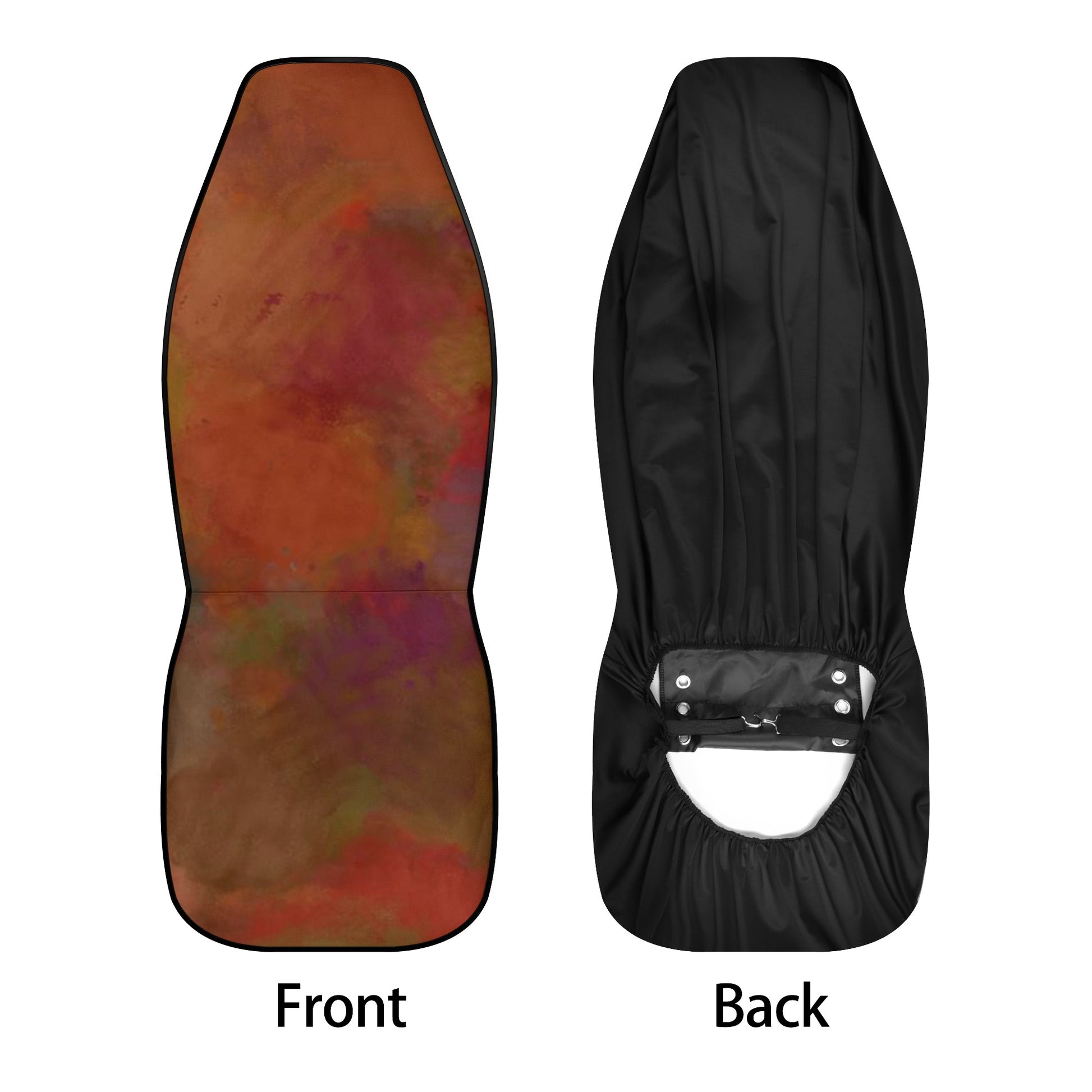 Copper Abstract Car Seat Cover Set - Stylish and Functional Protection for Your Car Seats with Abstract Design - Misfit Marketing Design Studios