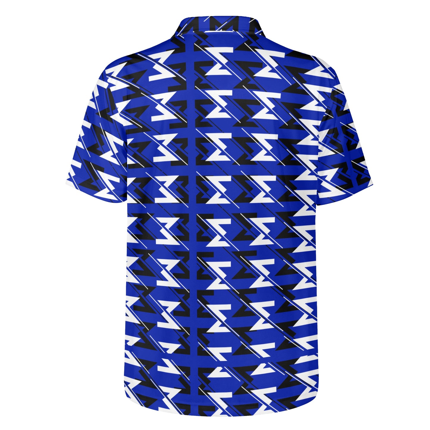 Men's Blue Polo Shirt - Misfit Marketing Designs