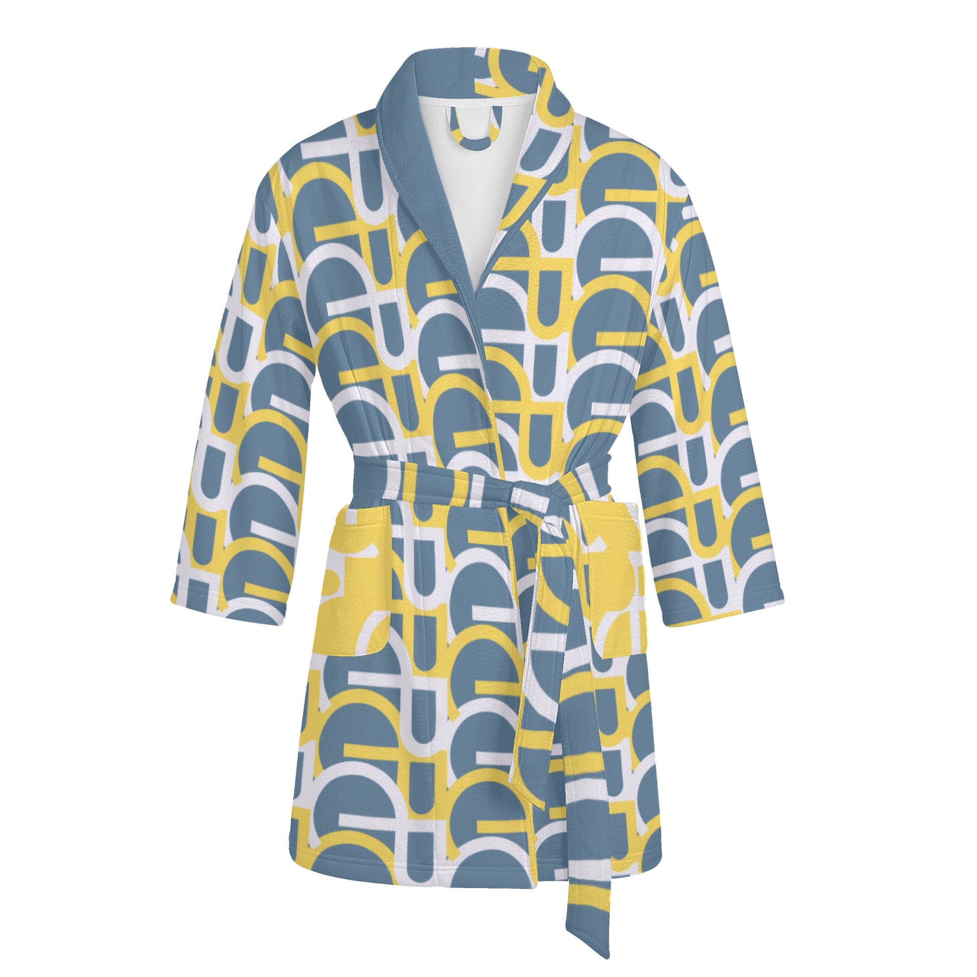 Women's ColorLines Bathrobe - Misfit Marketing Designs