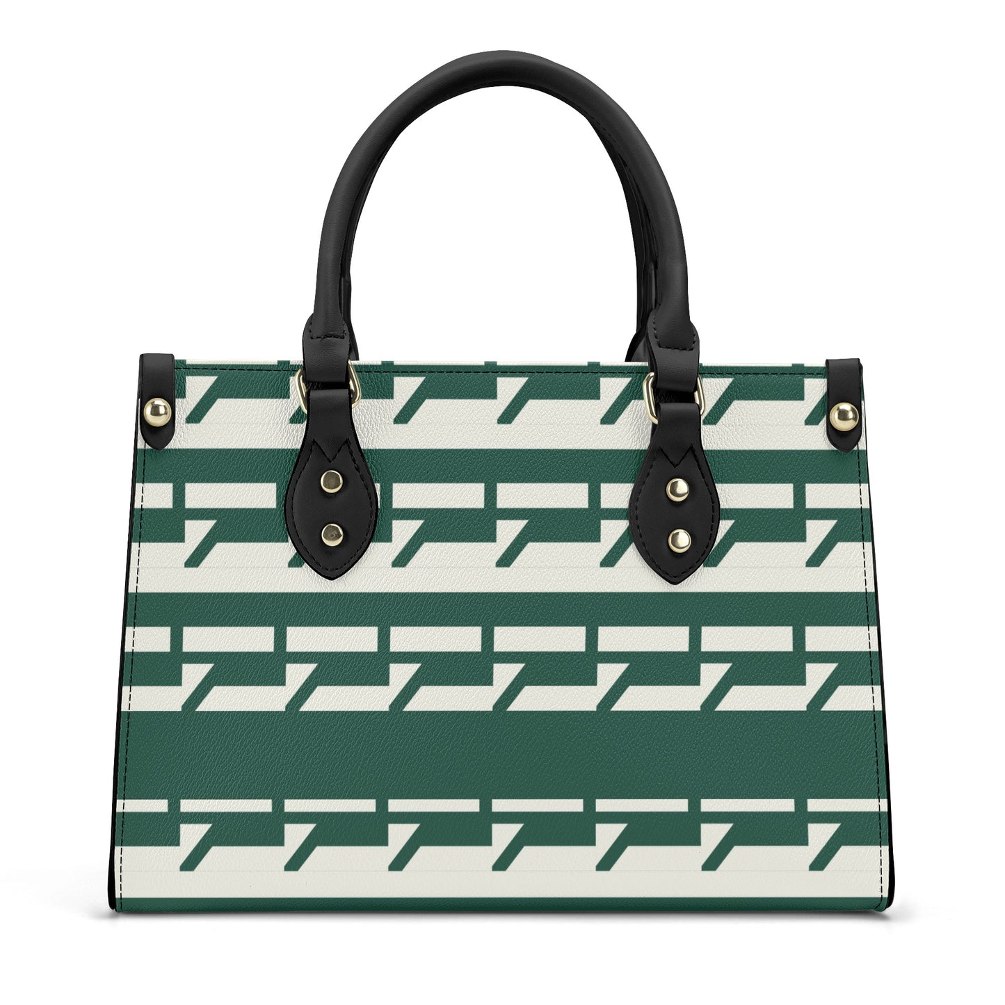 Brunswick Green Leather Handbag - Misfit Marketing Designs