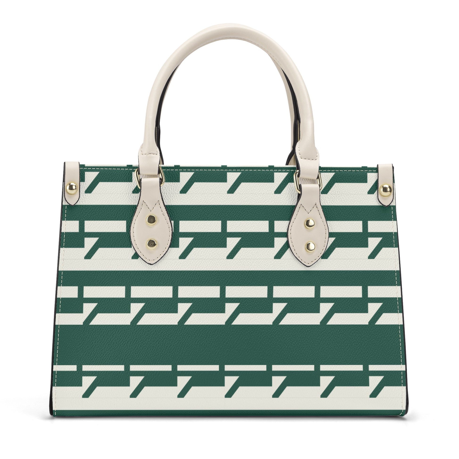 Brunswick Green Leather Handbag - Misfit Marketing Designs