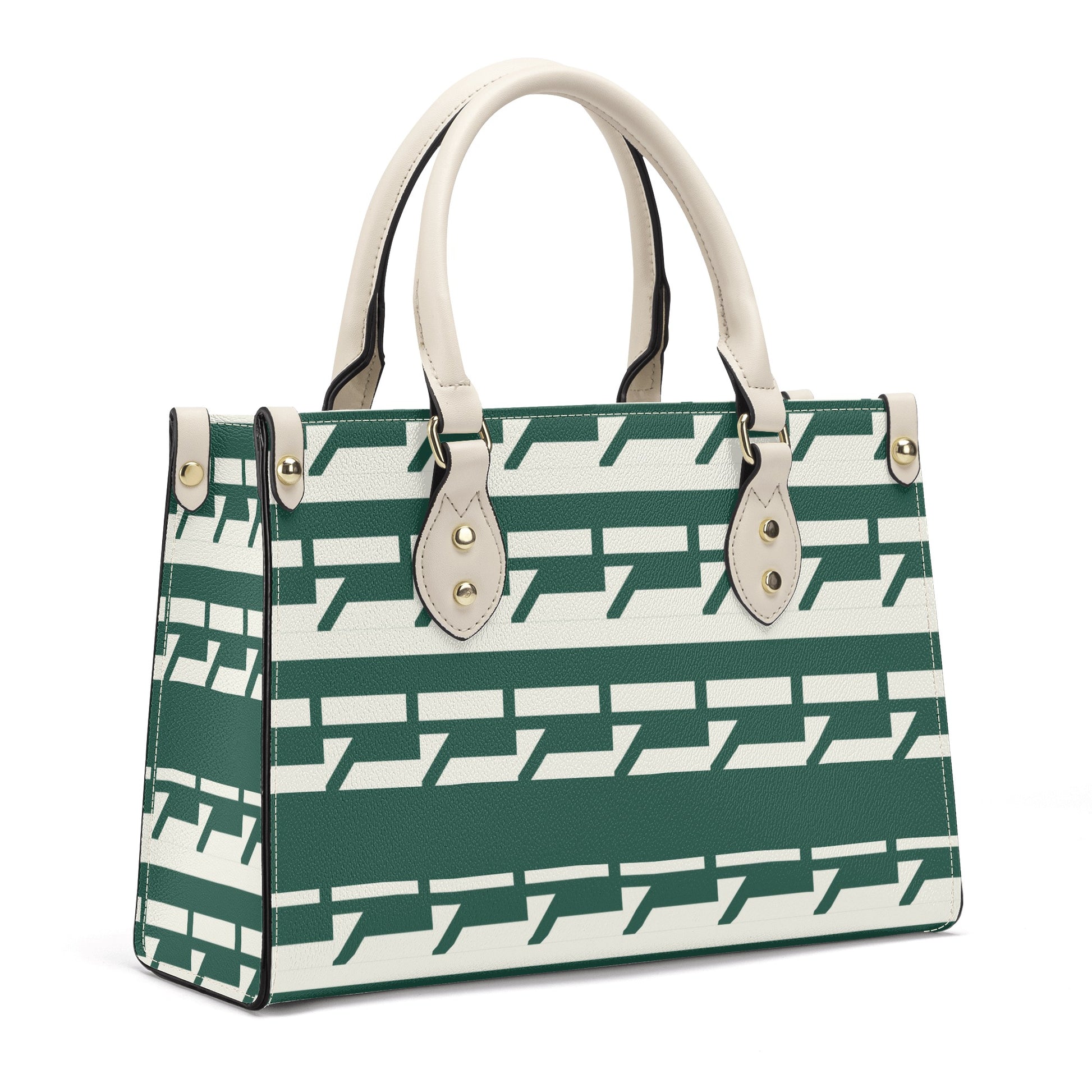 Brunswick Green Leather Handbag - Misfit Marketing Designs