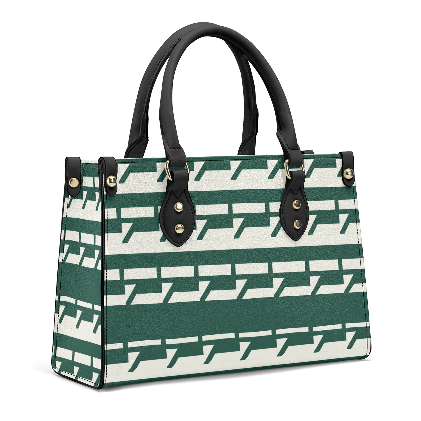 Brunswick Green Leather Handbag - Misfit Marketing Designs