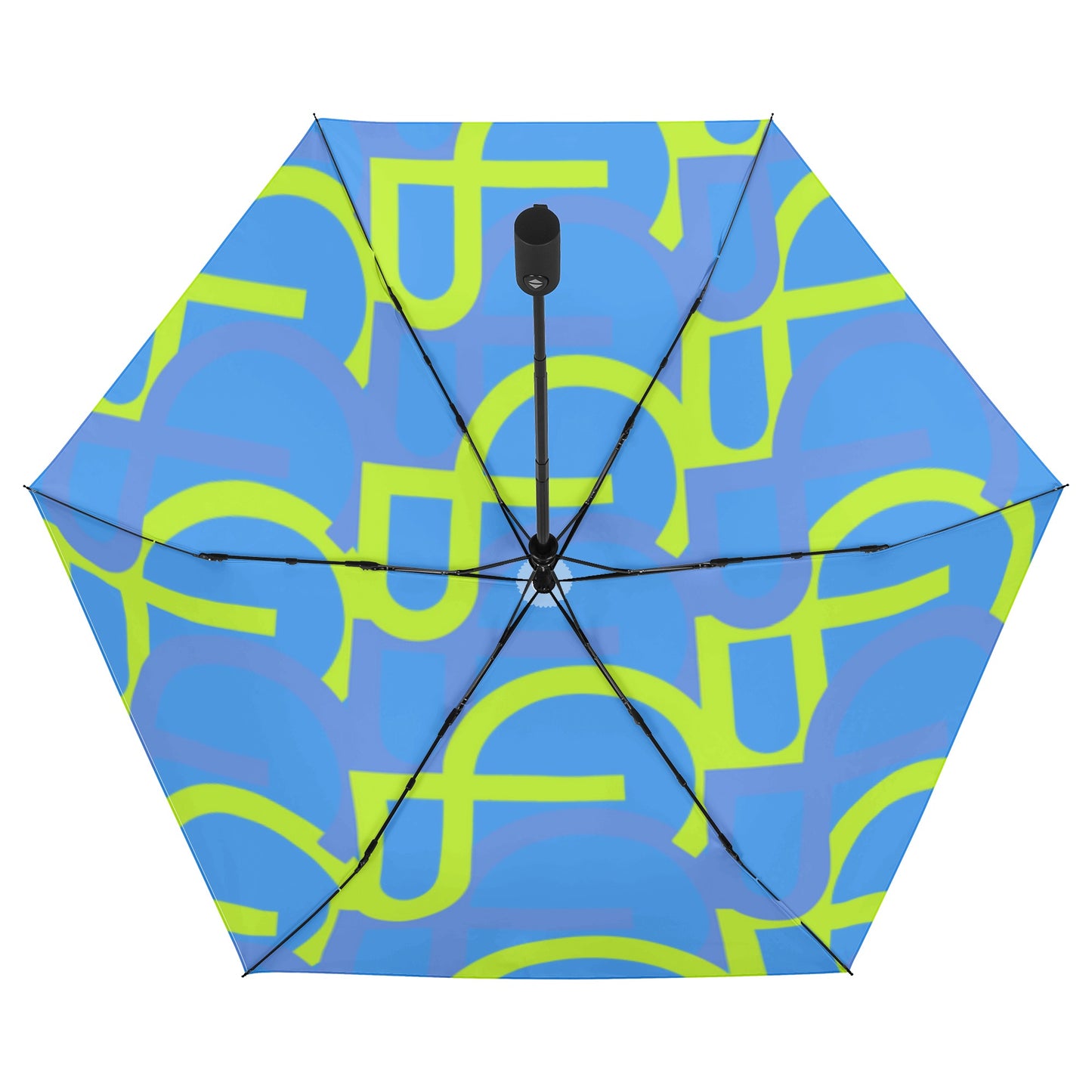 Lightweight Abstract Curves Umbrella - Misfit Marketing Designs