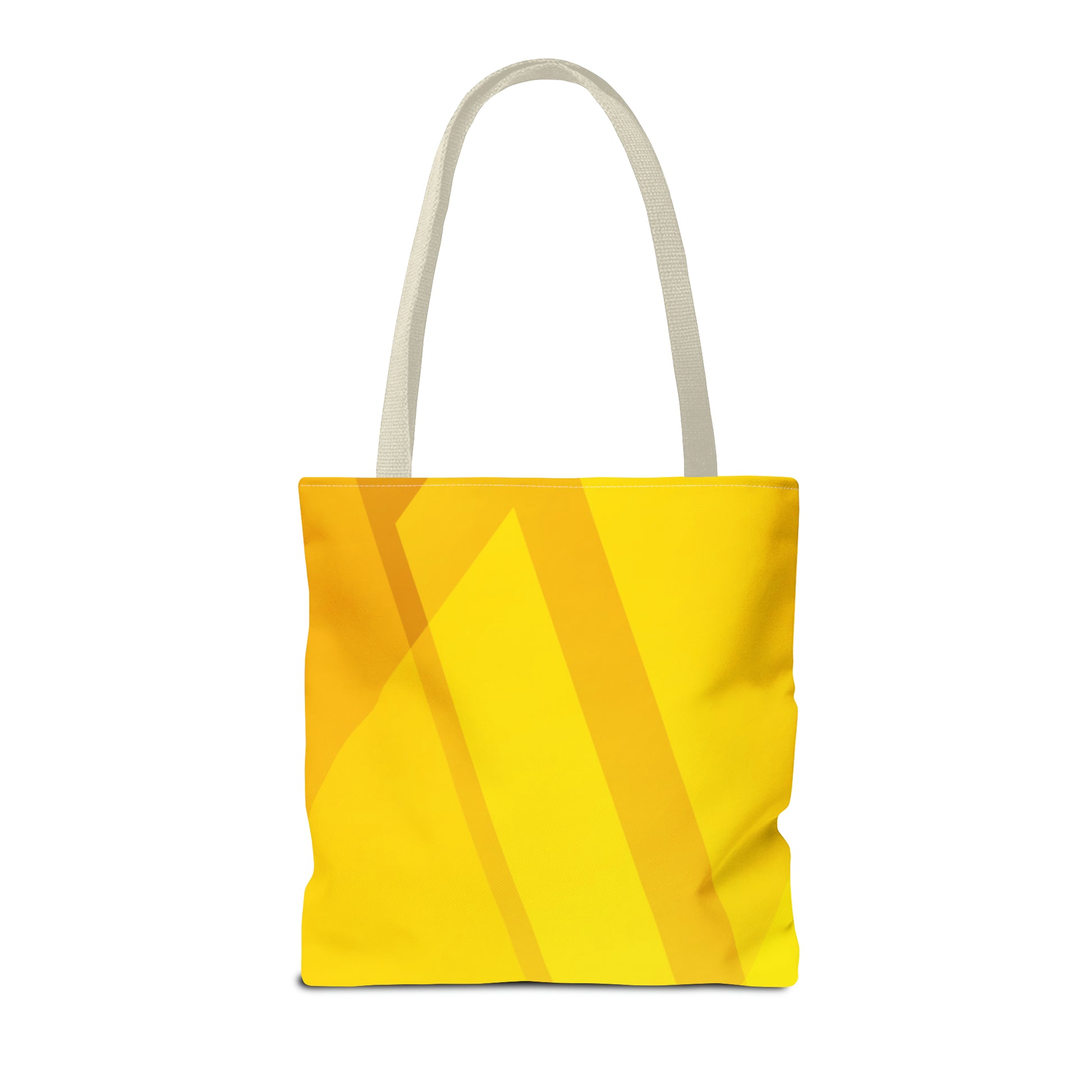 Golden Yellow Abstract Spring Tote - Vibrant Stylish and Perfect for the Season - Misfit Marketing Design Studios