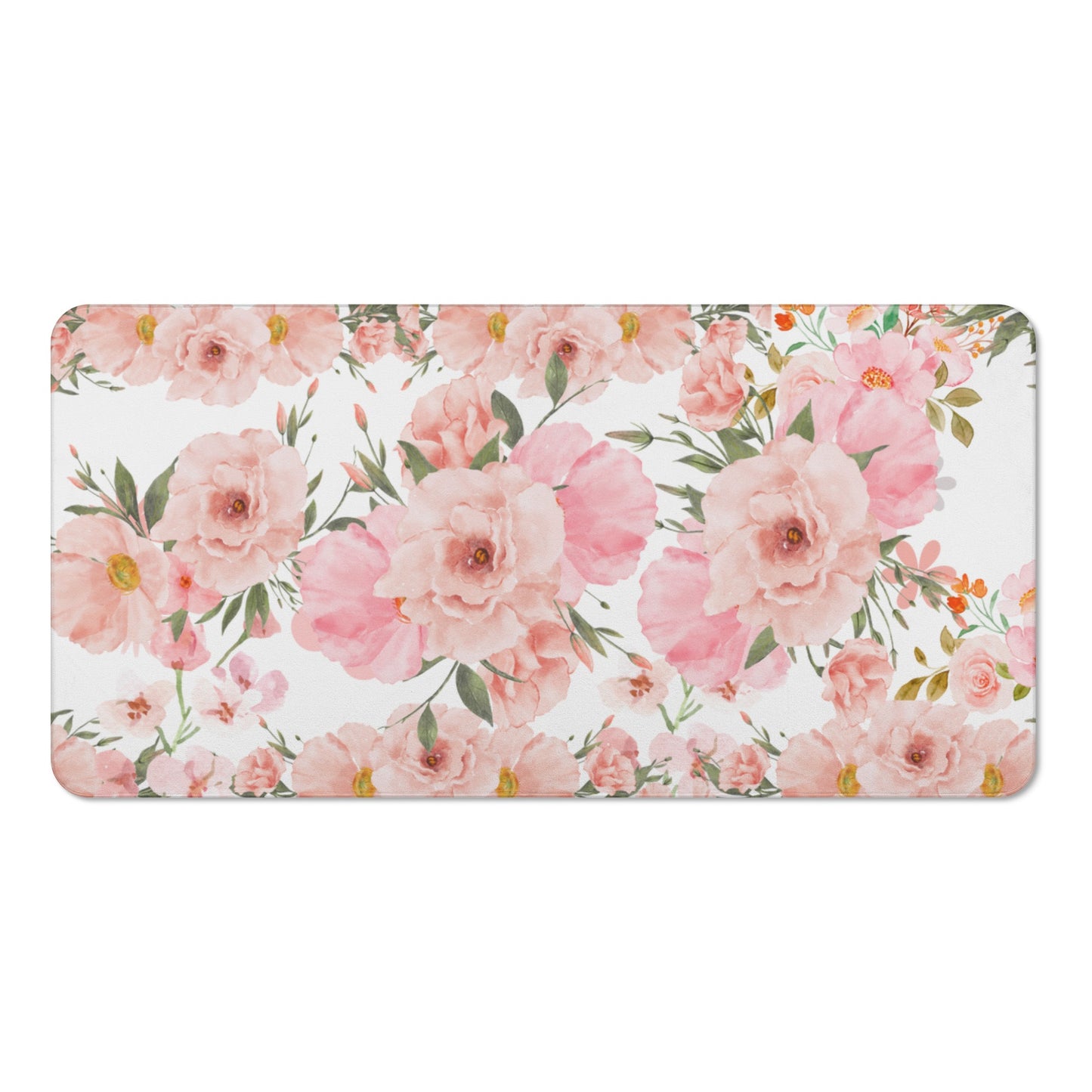 Pink Floral Bath Towel - Misfit Marketing Designs