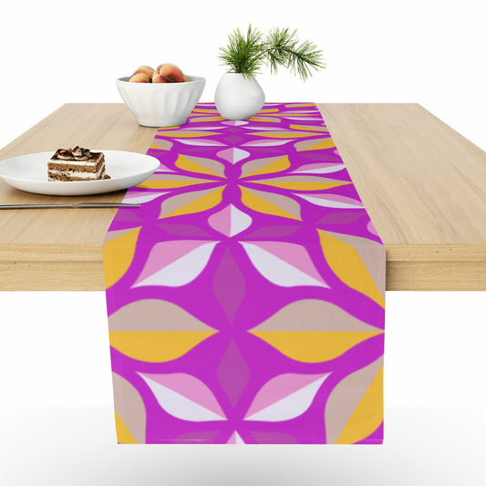 Razzle Dazzle Rose Table Runner - Misfit Marketing Designs