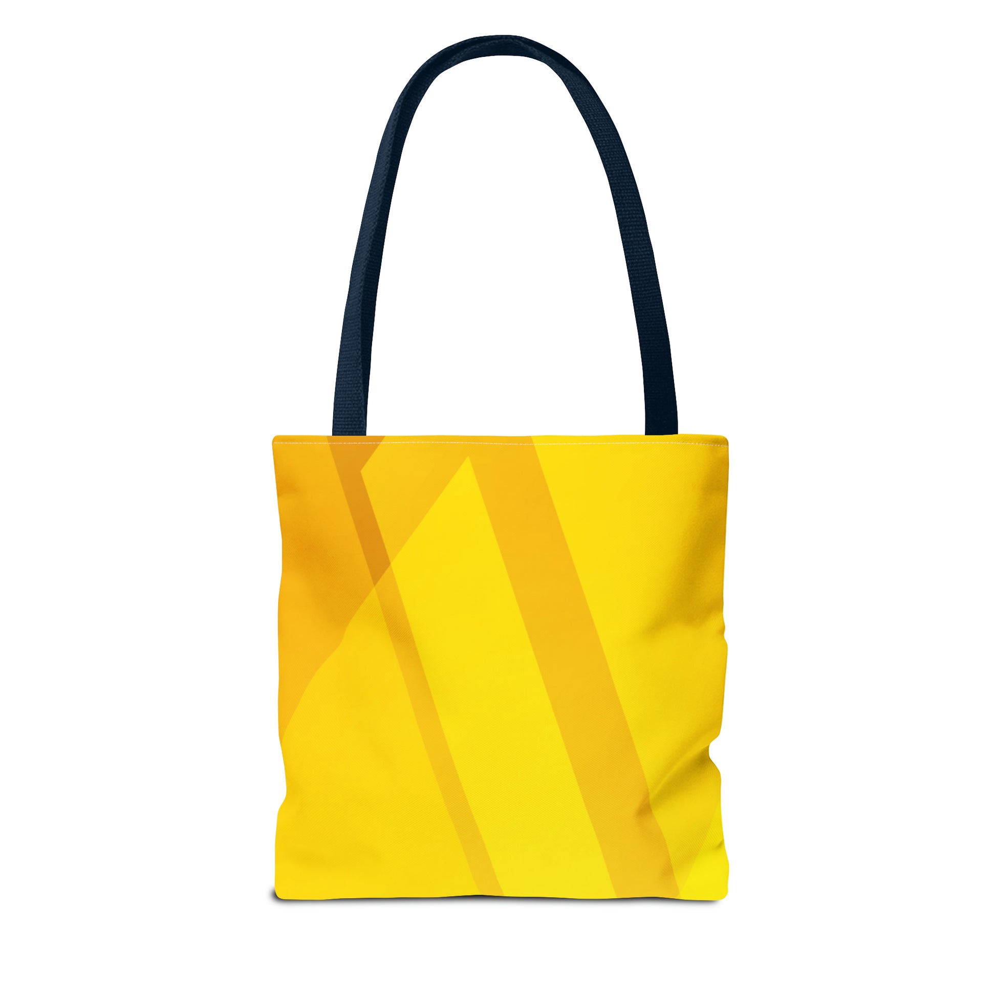 Golden Yellow Abstract Spring Tote - Vibrant Stylish and Perfect for the Season - Misfit Marketing Design Studios