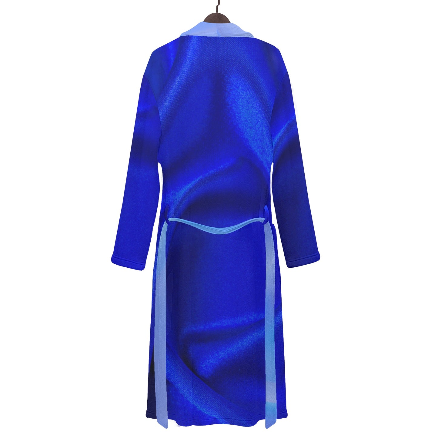 Dark Blue Mens Bathrobe - Misfit Marketing Designs