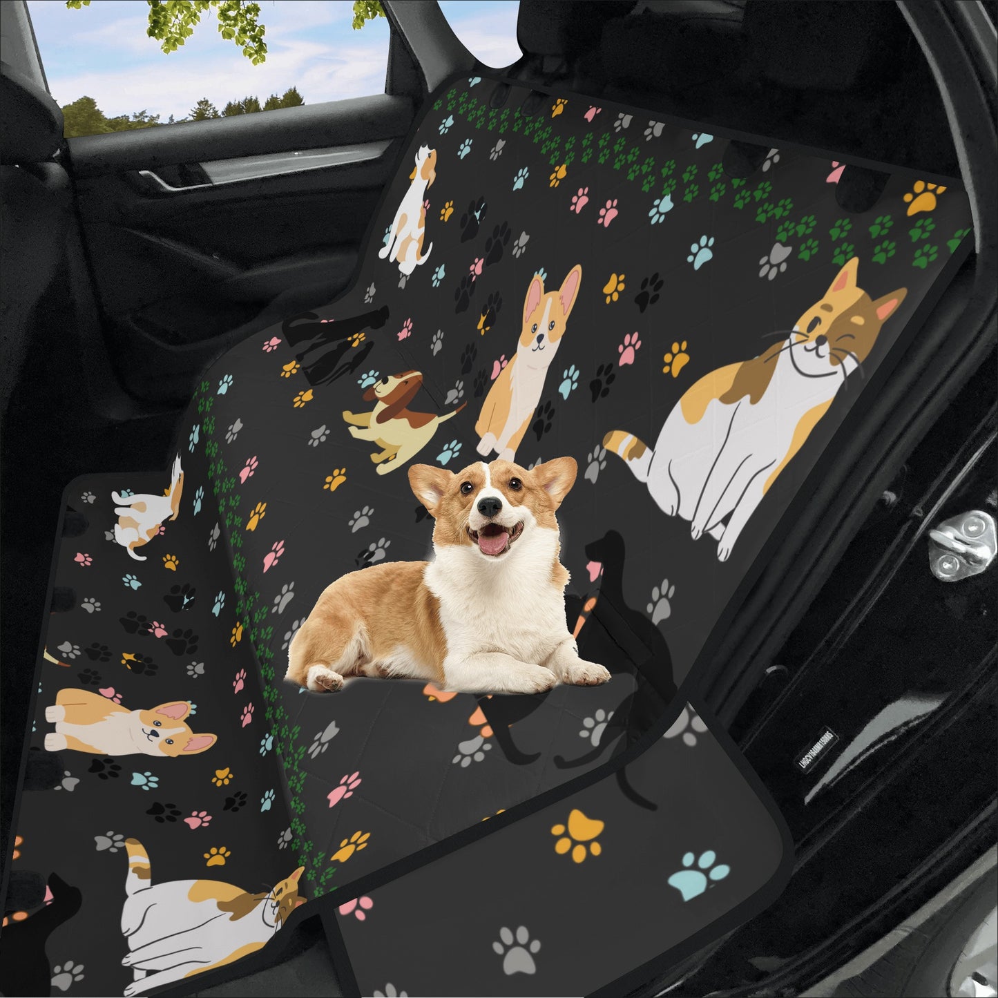 Car Pet Seat Cover - Misfit Marketing Designs