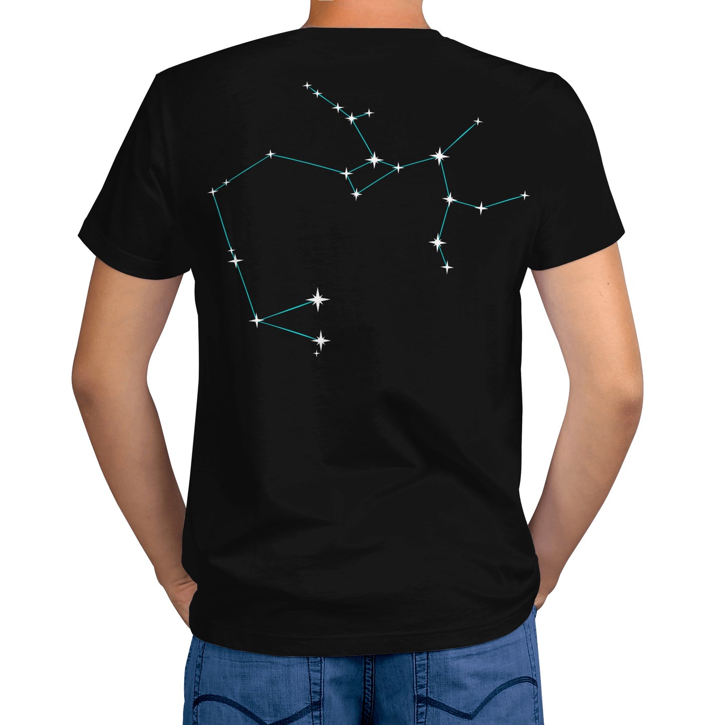 Mens Sagittarius Zodiac T-shirt - Unique Horoscope Tee for the Adventurous - Misfit Marketing Design Studios