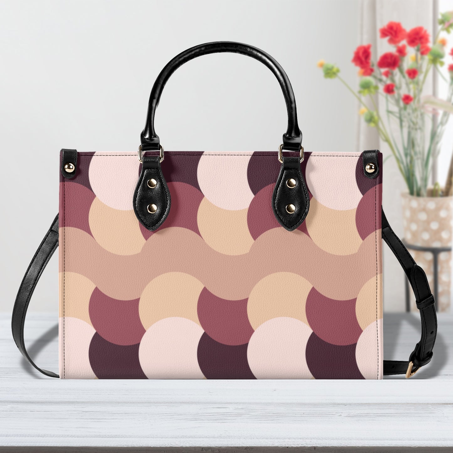 Luxury Faux Leather Fashion Handbag - Misfit Marketing Design Studios