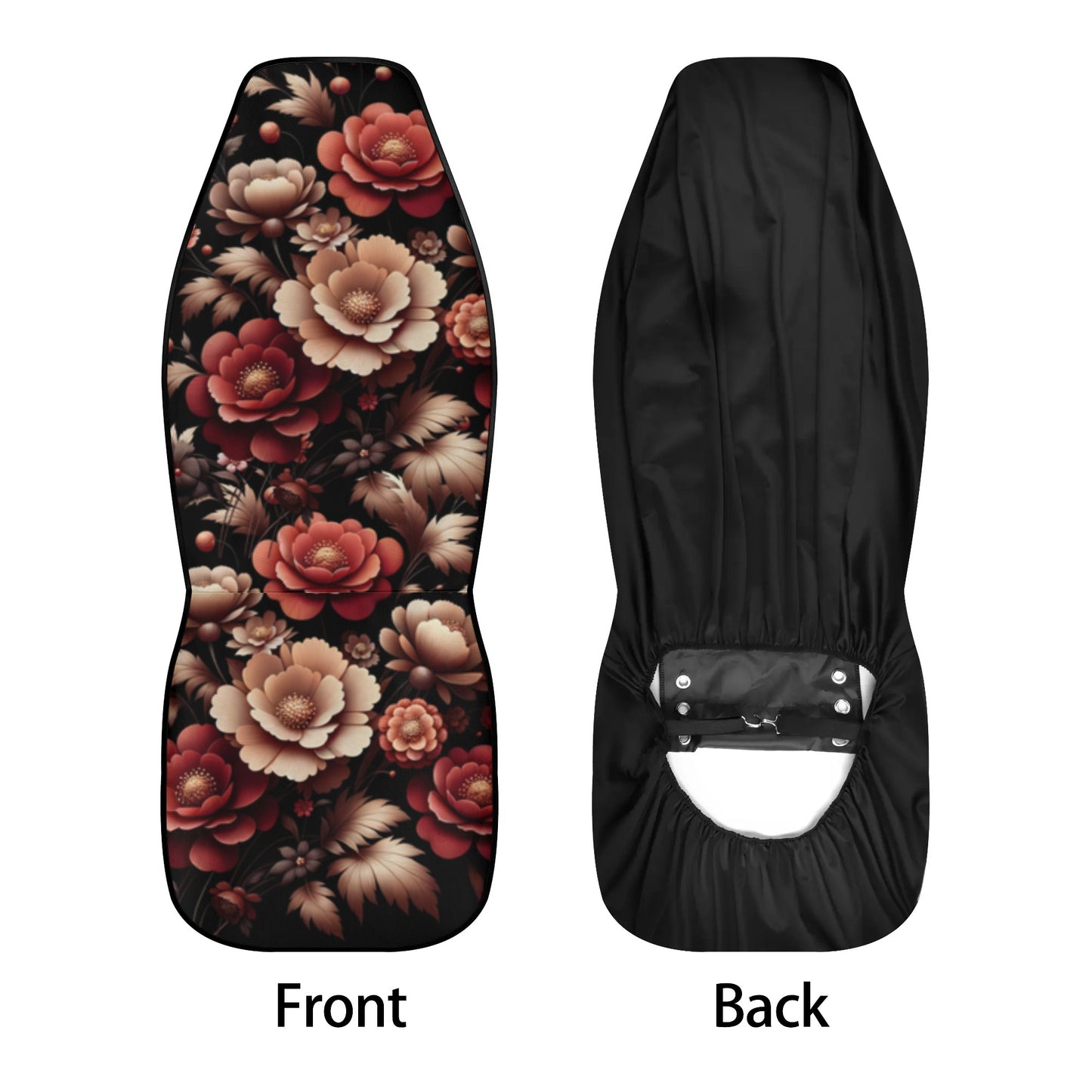 Lightweight Floral Car Seat Cover Set - Stylish Protection for Your Vehicle - Misfit Marketing Design Studios